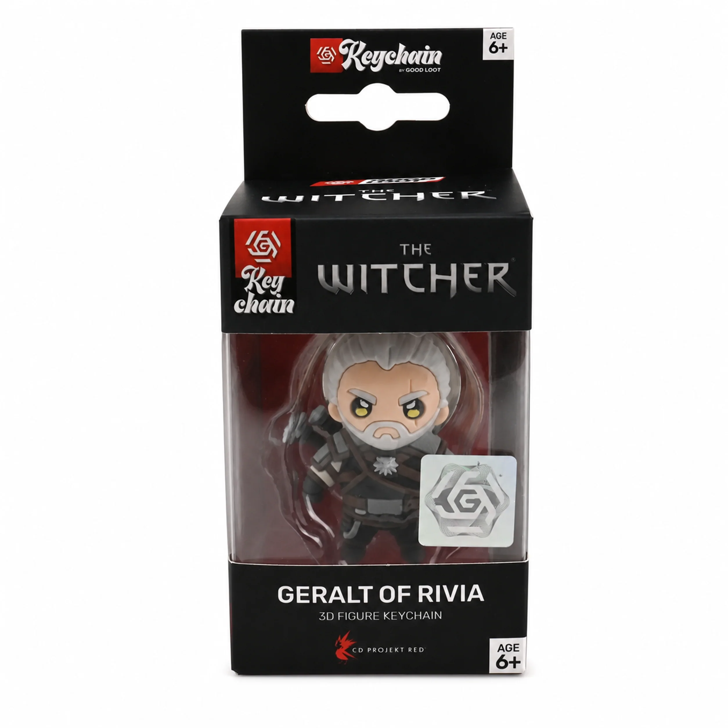 Geralt of Rivia | 6 cm | Vinyl | Gaming Keychain | Witcher thumbnail 4