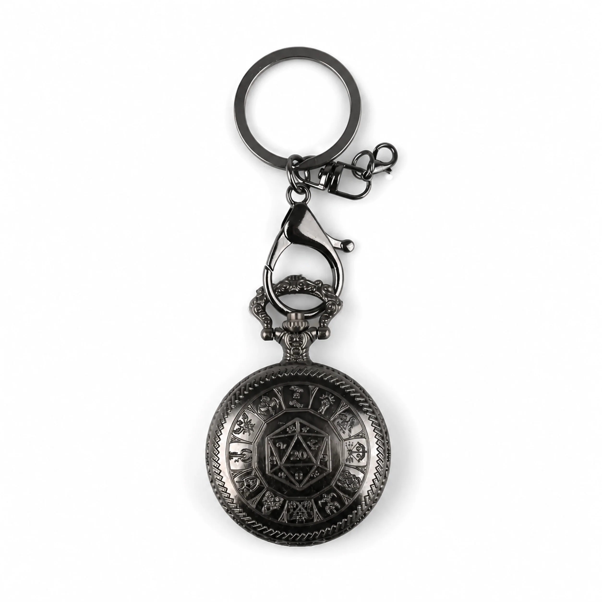 D20 | 6 cm | Metal | Keychain Mini Dice | Dungeons and Dragons thumbnail 4