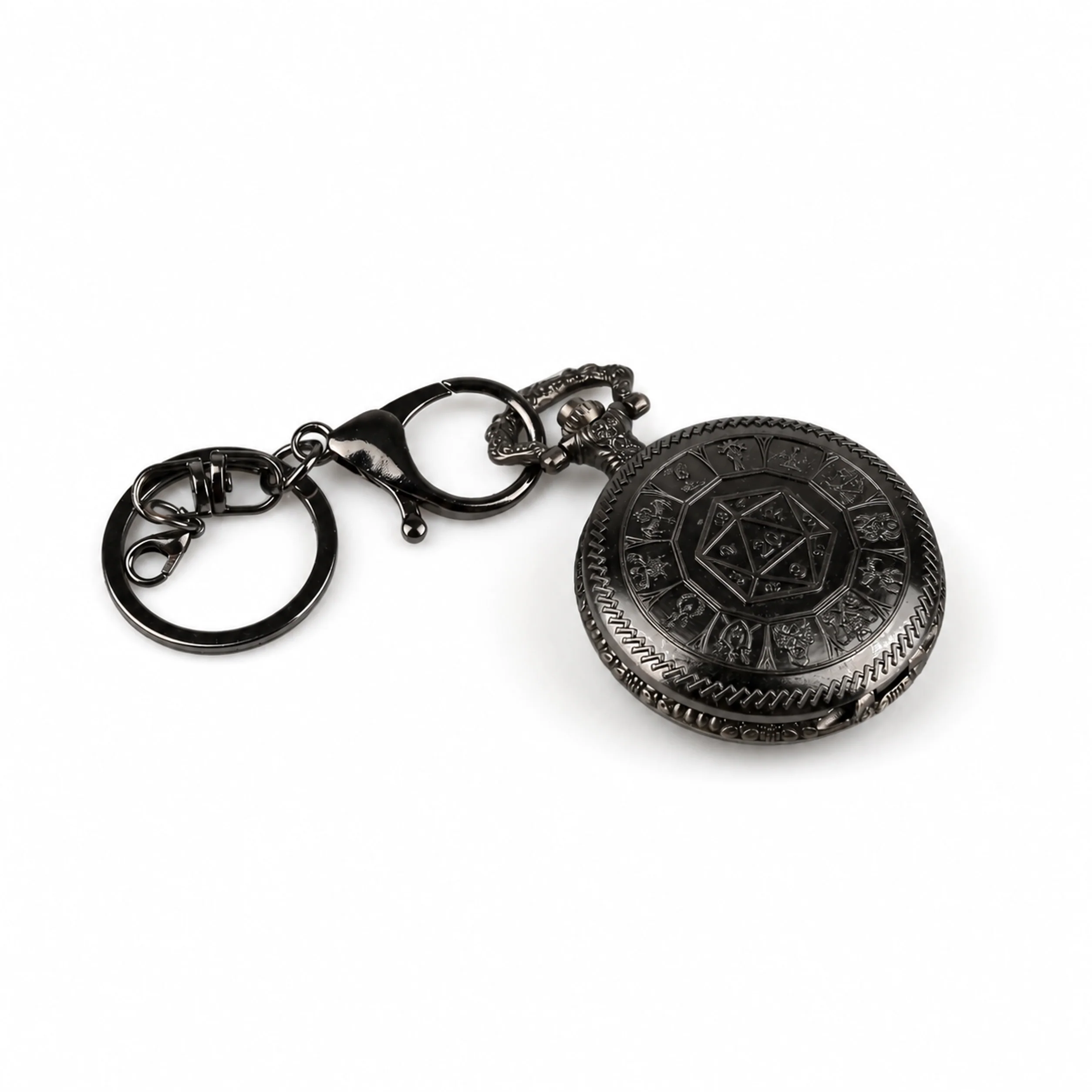 D20 | 6 cm | Metal | Keychain Mini Dice | Dungeons and Dragons thumbnail 2