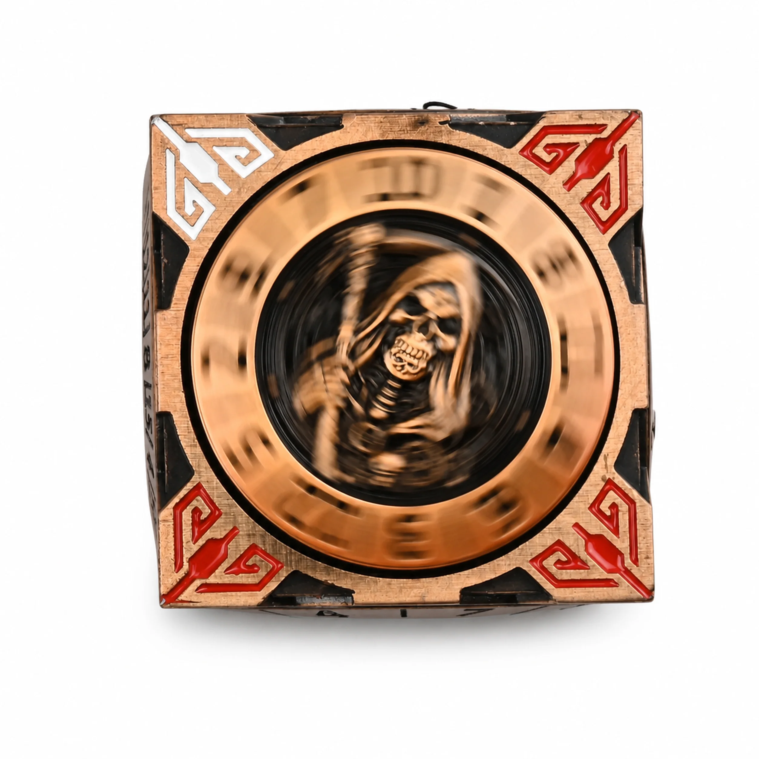 Death Light Copper | 8 cm | Metal | Wheel Dice | Dungeons and Dragons thumbnail 11