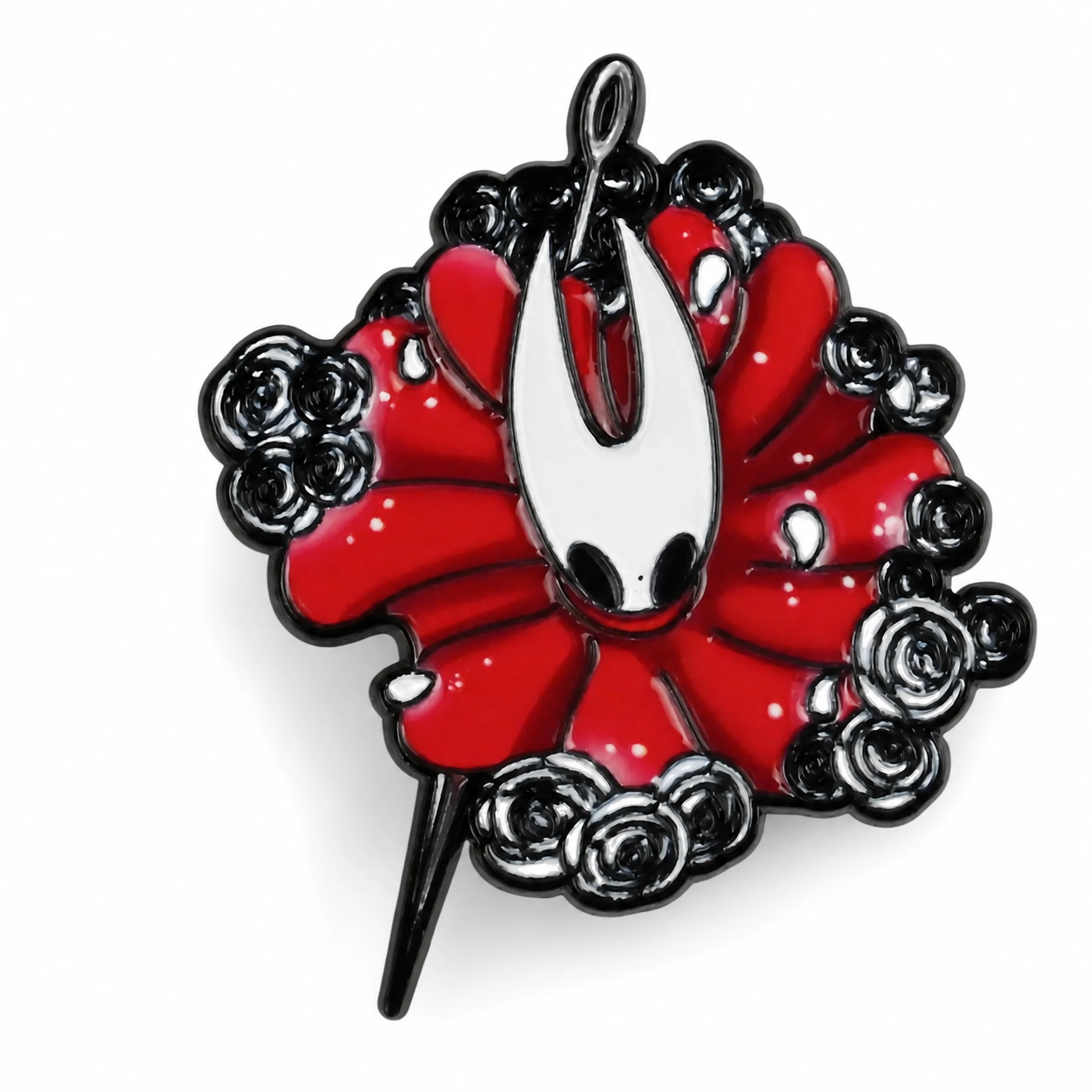Hornet | 5 cm | Metal Enamel | Gaming Pin | Hollow Knight thumbnail 3