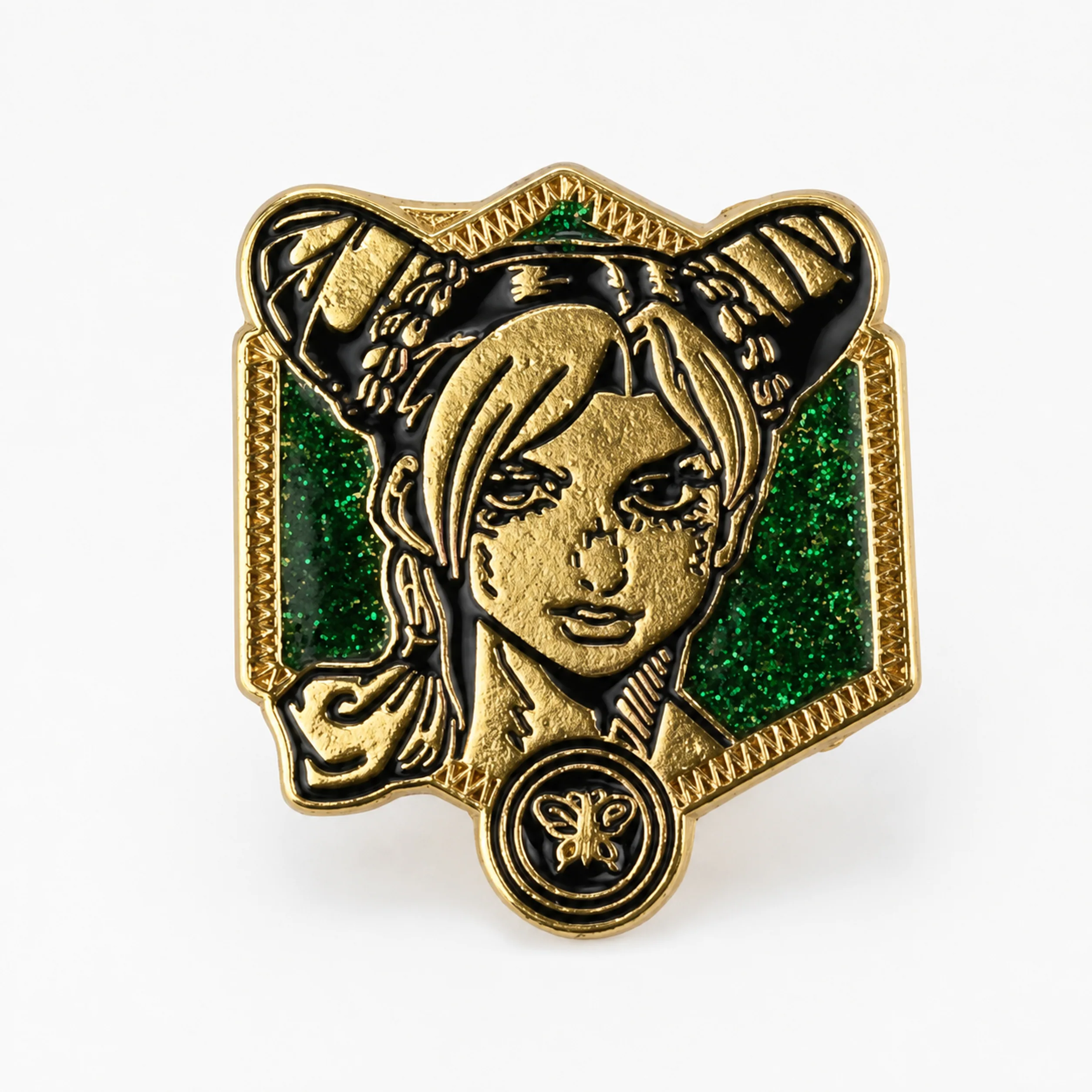 Jolyne Cujoh | 3 cm | Metal Enamel | Anime Pin | Jojo’s Bizarre Adventure thumbnail 4