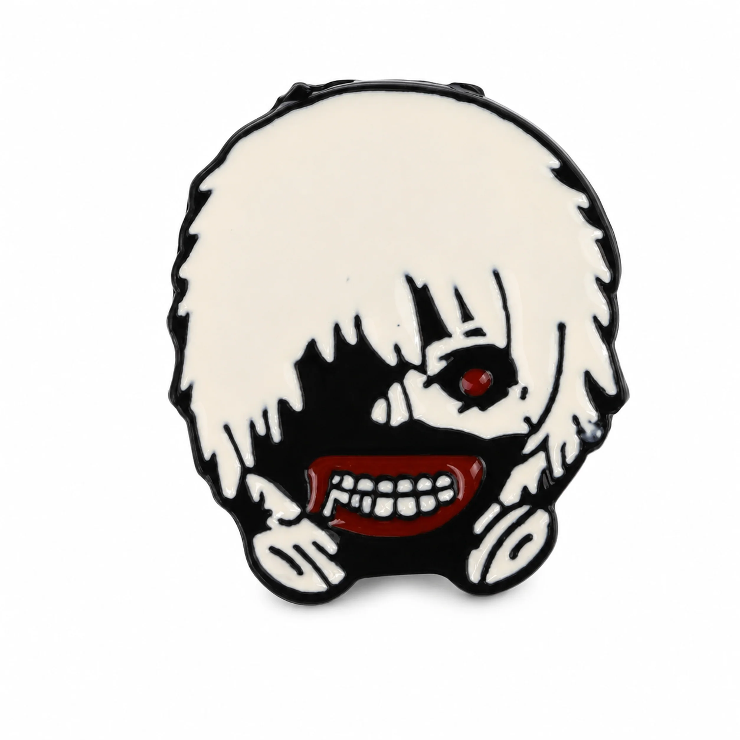 Ken Kaneki | 13 cm | Metal Enamel | Anime Pin | Tokyo Ghoul thumbnail 3