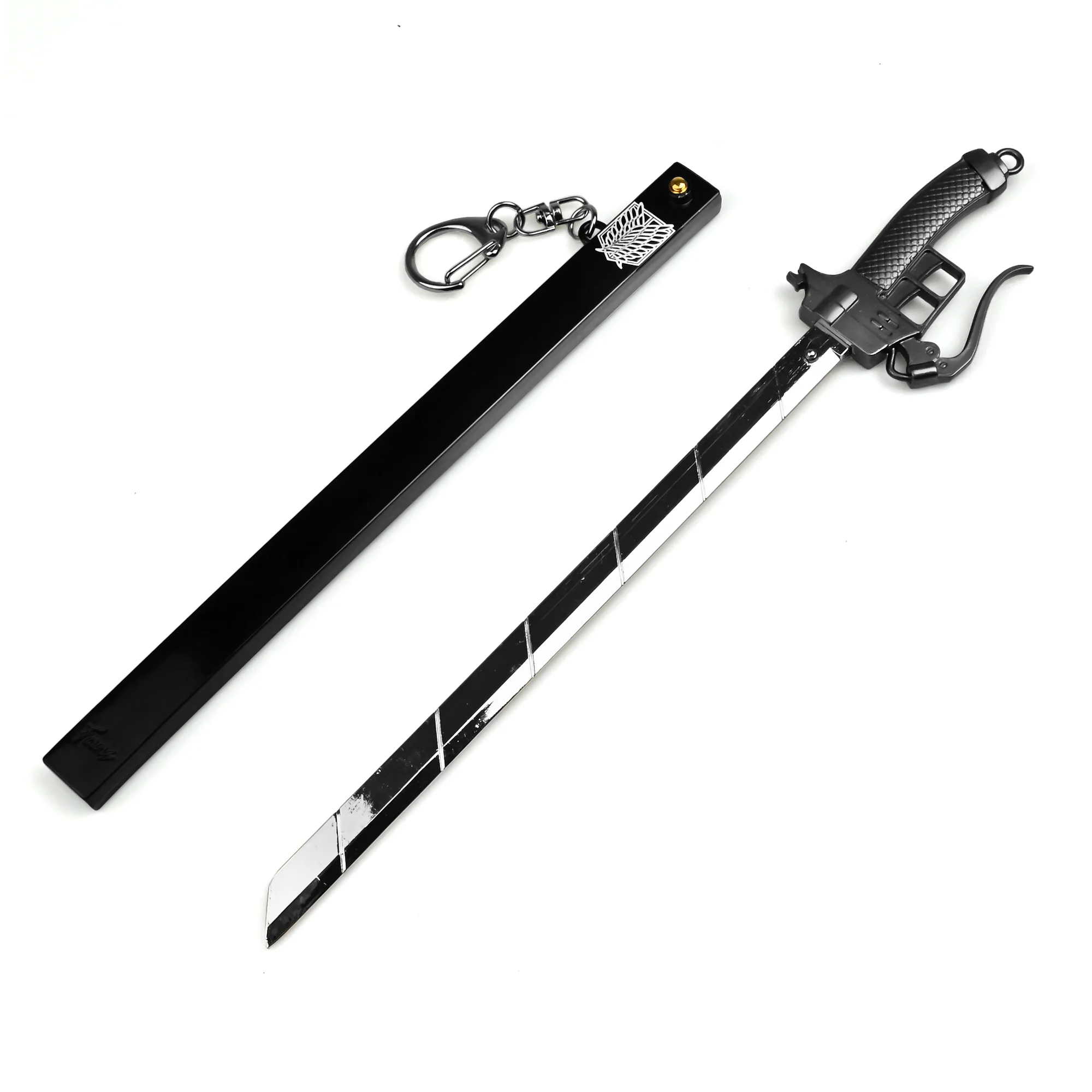 Eren Jaeger Sword | 17 cm | Metal | Keychain | Attack On Titan thumbnail 4