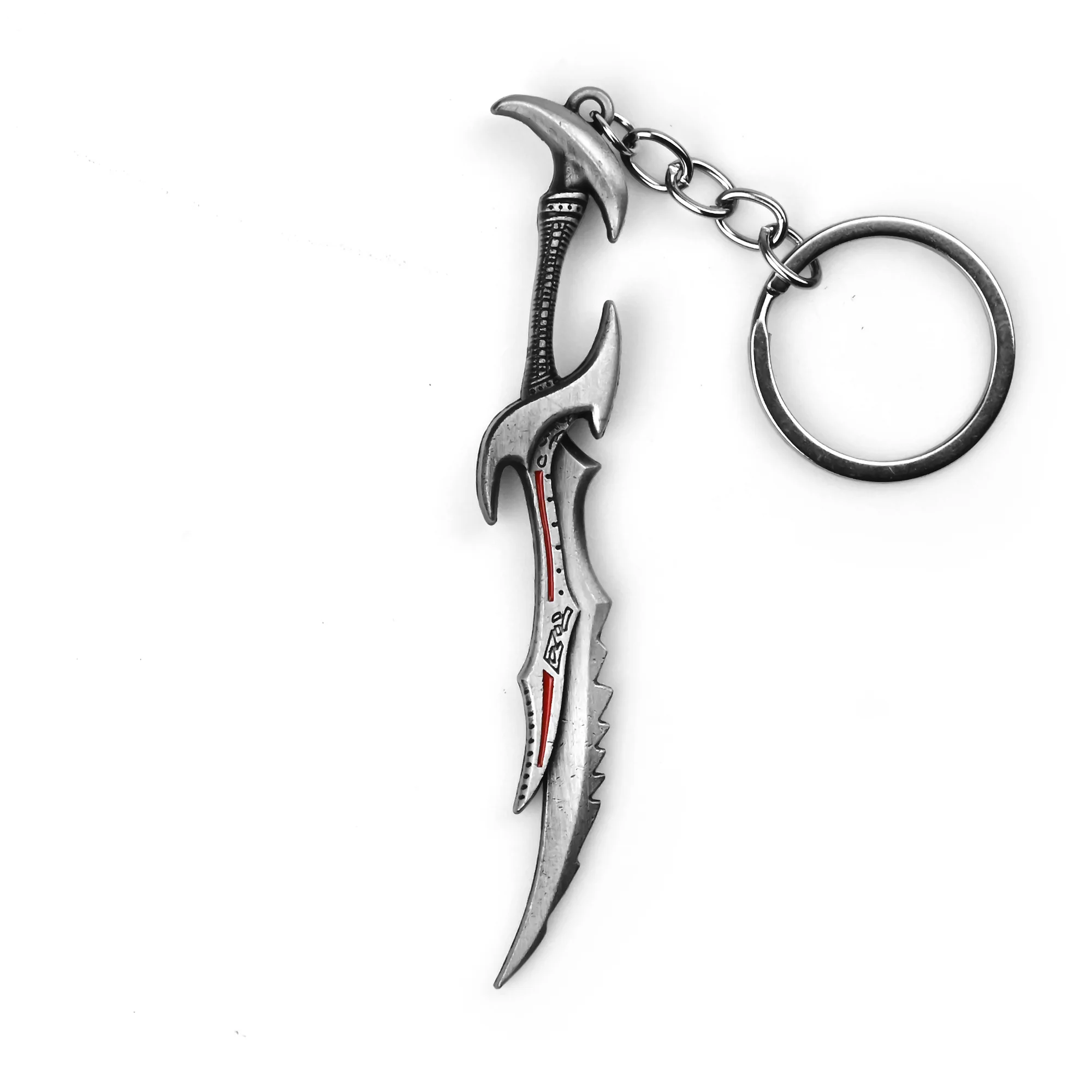 Daedric Sword | 10 cm | Metal | Gaming Keychain | Skyrim image 1