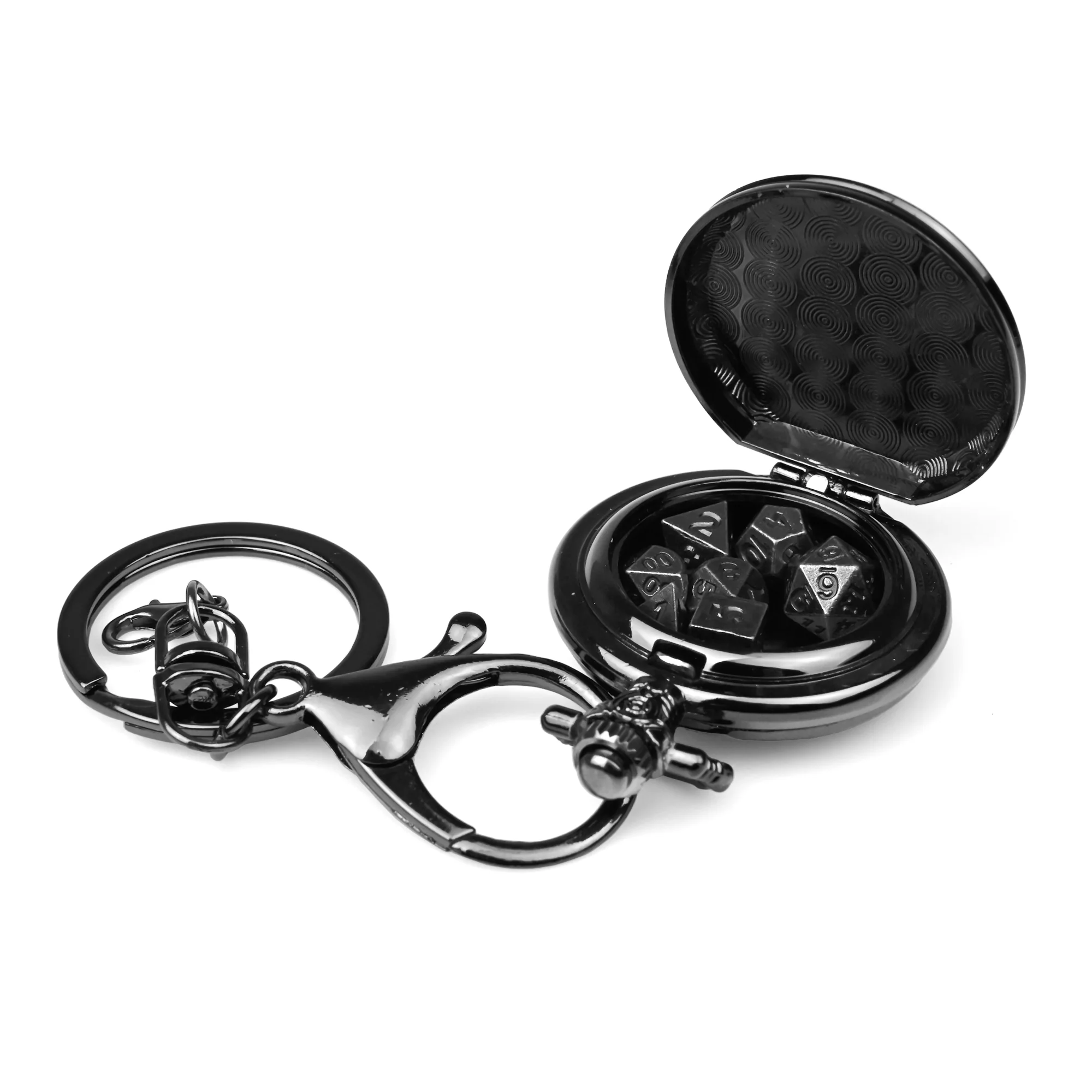 Container | 6 cm | Metal | Keychain Mini Dice | Cute Cat thumbnail 5