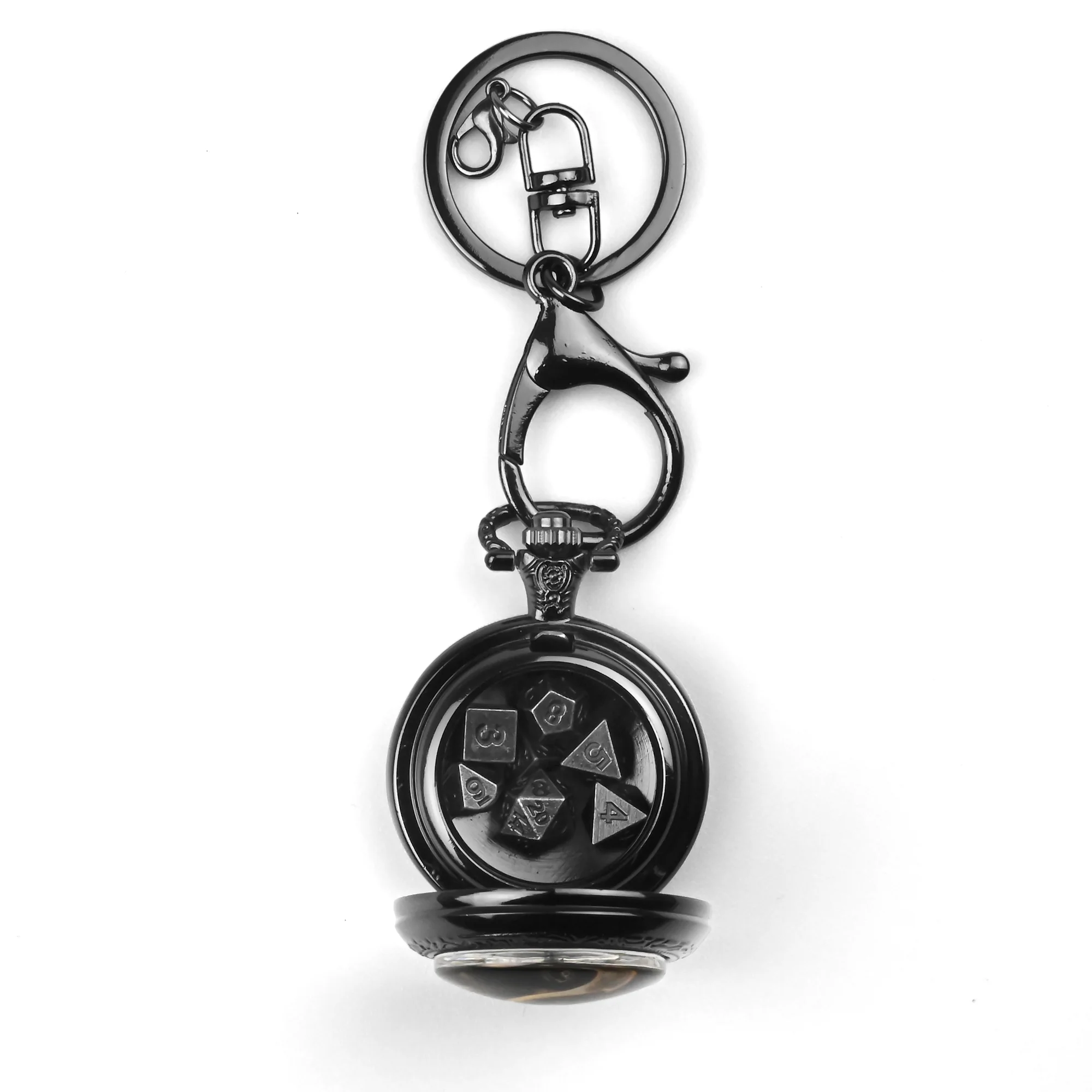 Container | 6 cm | Metal | Keychain Mini Dice | Dungeons and Dragons thumbnail 4