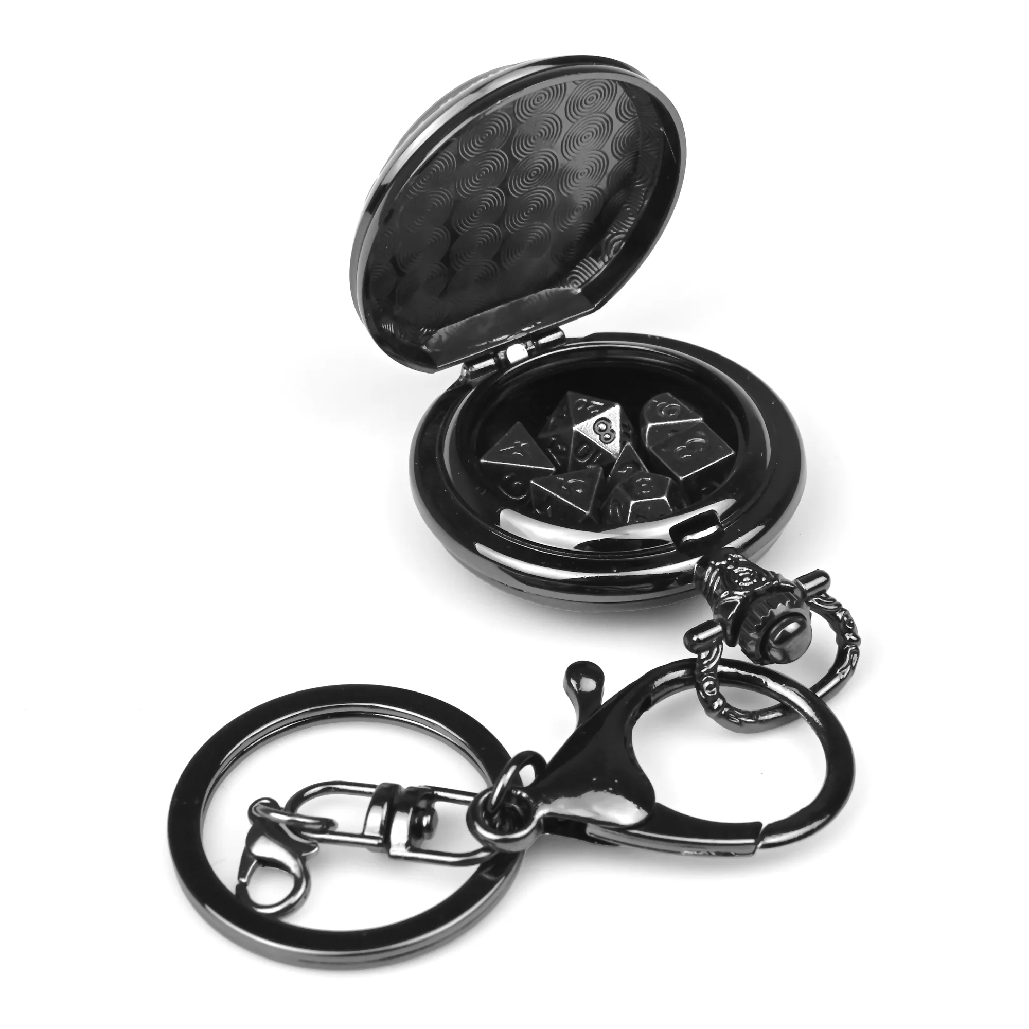 Container | 6 cm | Metal | Keychain Mini Dice | Dungeons and Dragons thumbnail 5