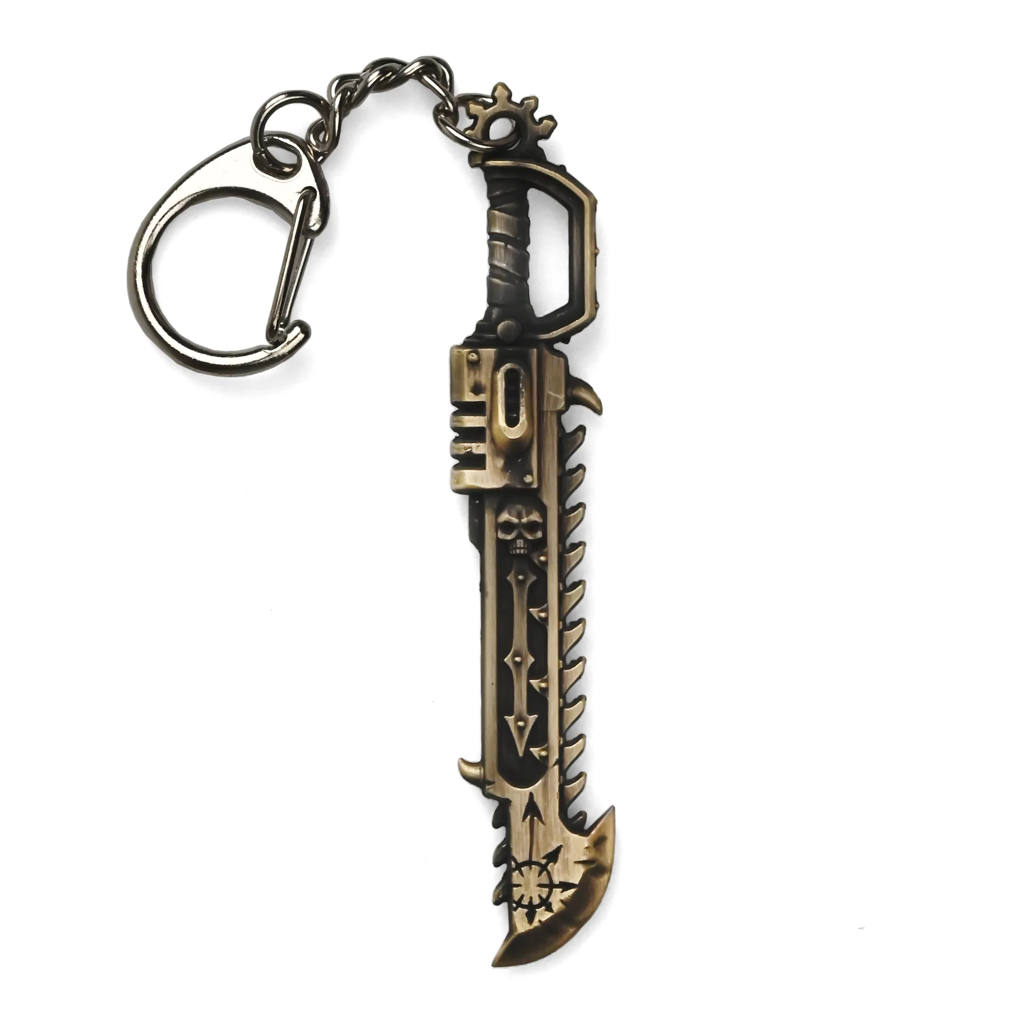 Chaos Chainsword | 7 cm | Metal | Gaming Keychain | Warhammer 40k thumbnail 2