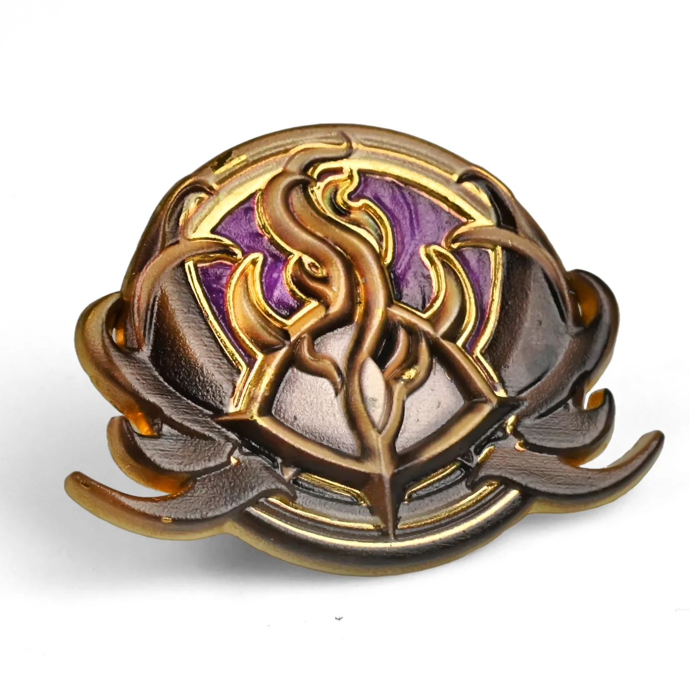 The Fiend Class Badge | 10 cm | Metal | Gaming Pin | Baldur’s Gate 3 image 1