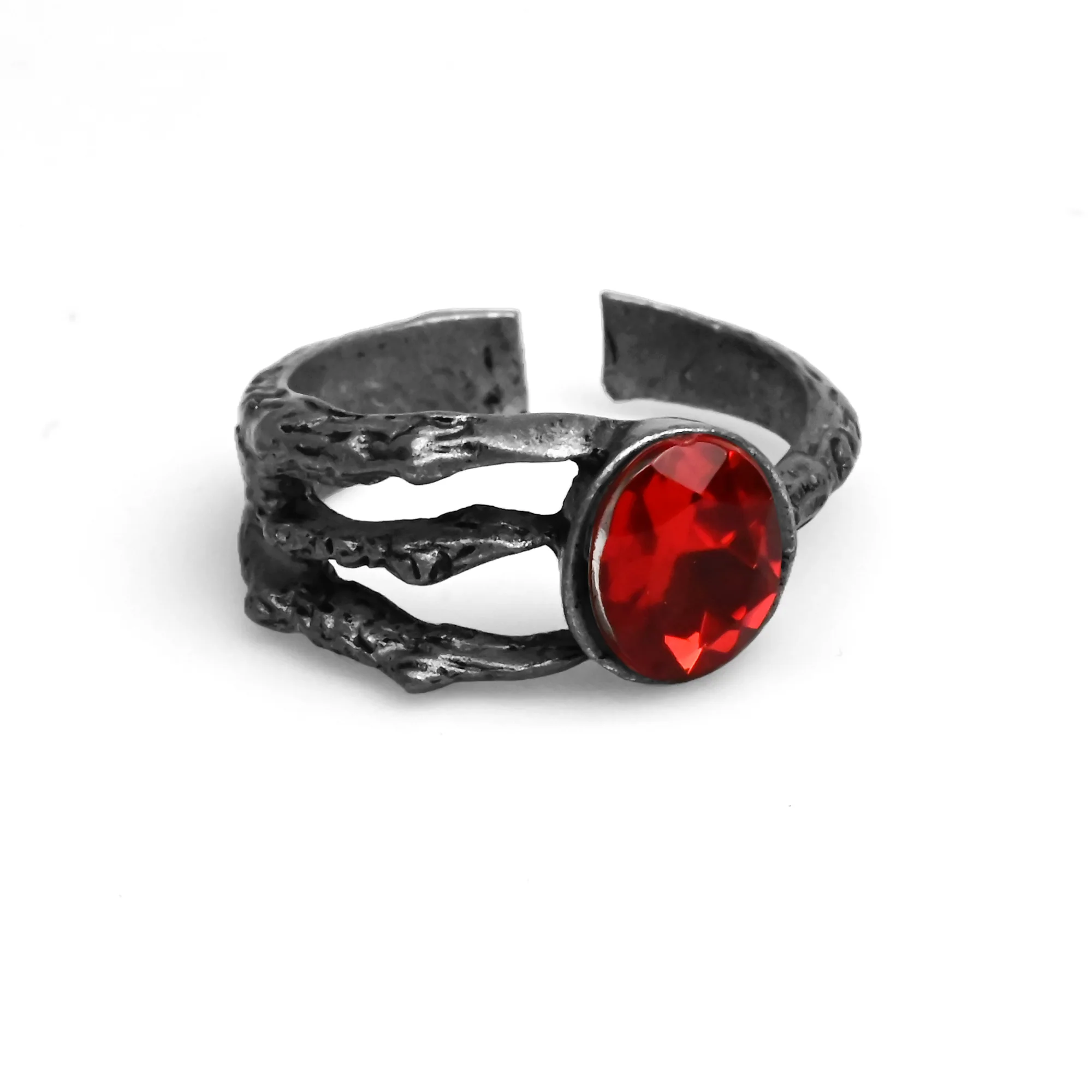 Fire Clutch | Adjustable Size | Metal | Gaming Ring | Dark Souls thumbnail 2