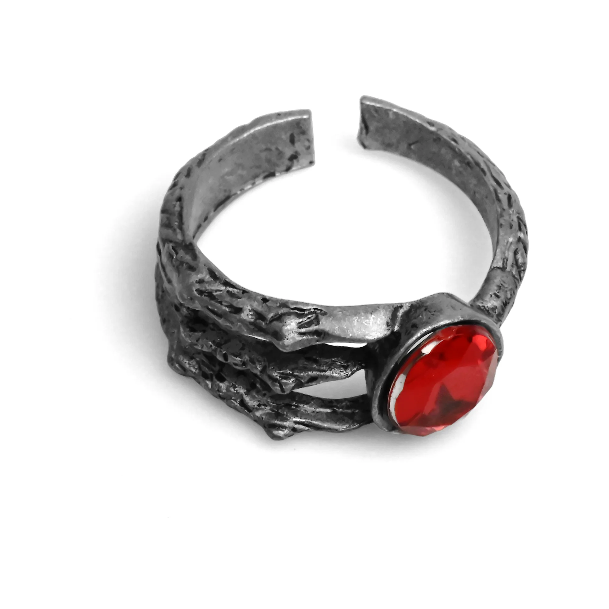 Fire Clutch | Adjustable Size | Metal | Gaming Ring | Dark Souls thumbnail 3
