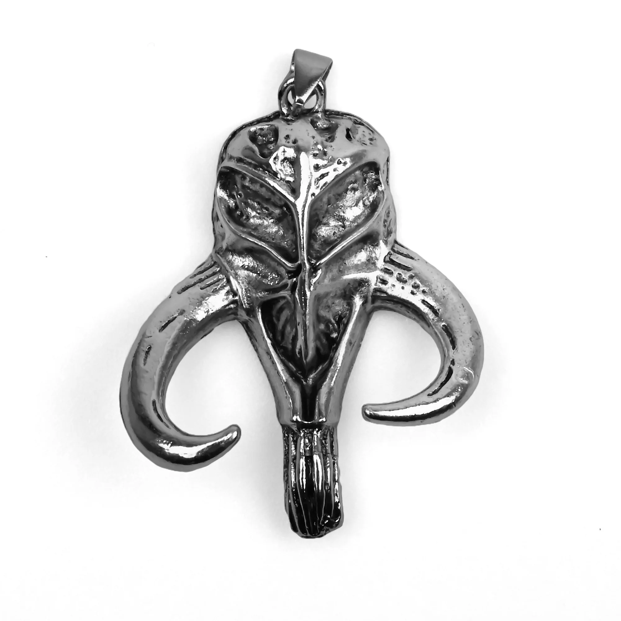 Mythosaur Skull | 7 cm | Metal | Movie Pendant | Star Wars Mandalorian thumbnail 2