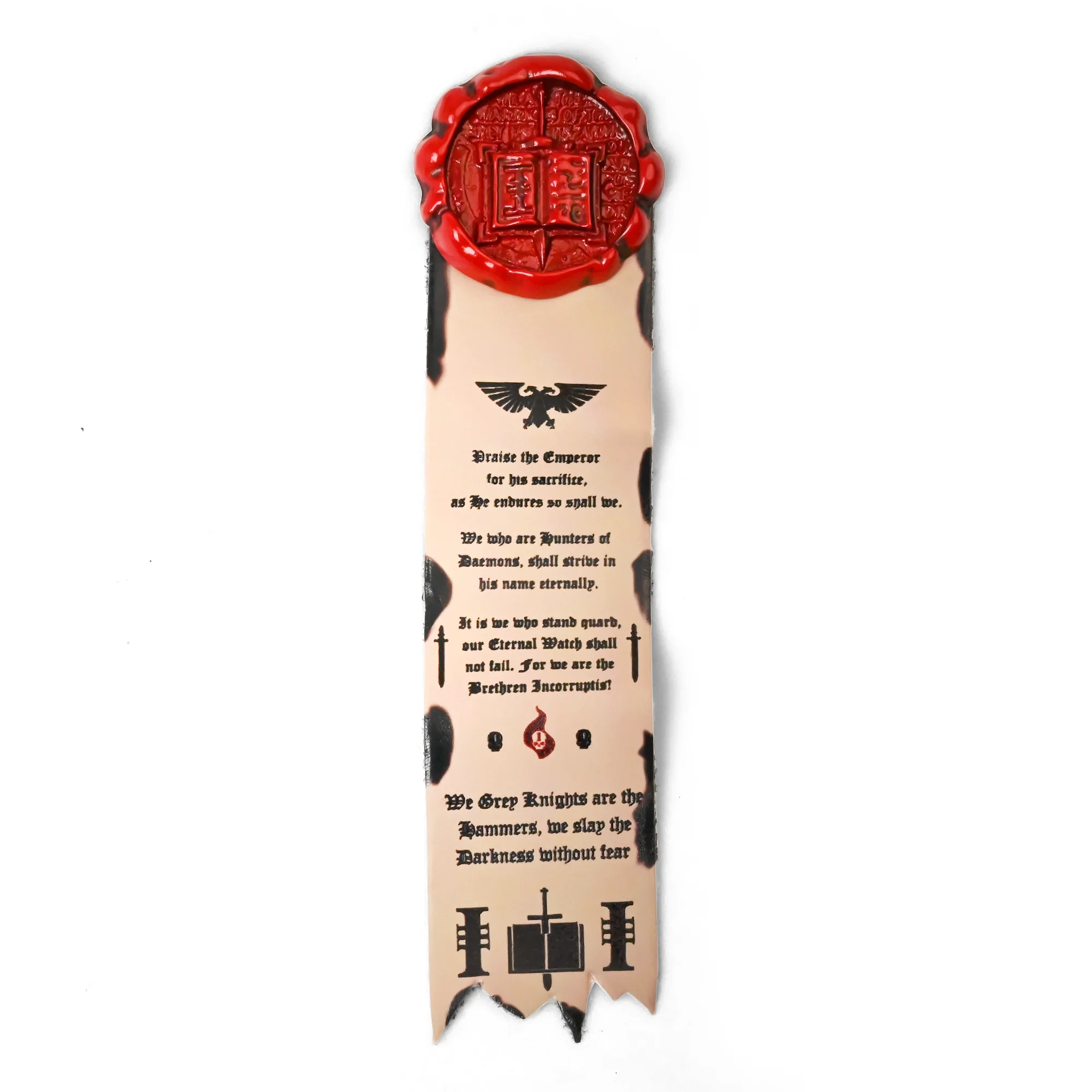Seal Of Purity | 8 cm | Metal Resin | Gaming Pin | Warhammer 40k thumbnail 3