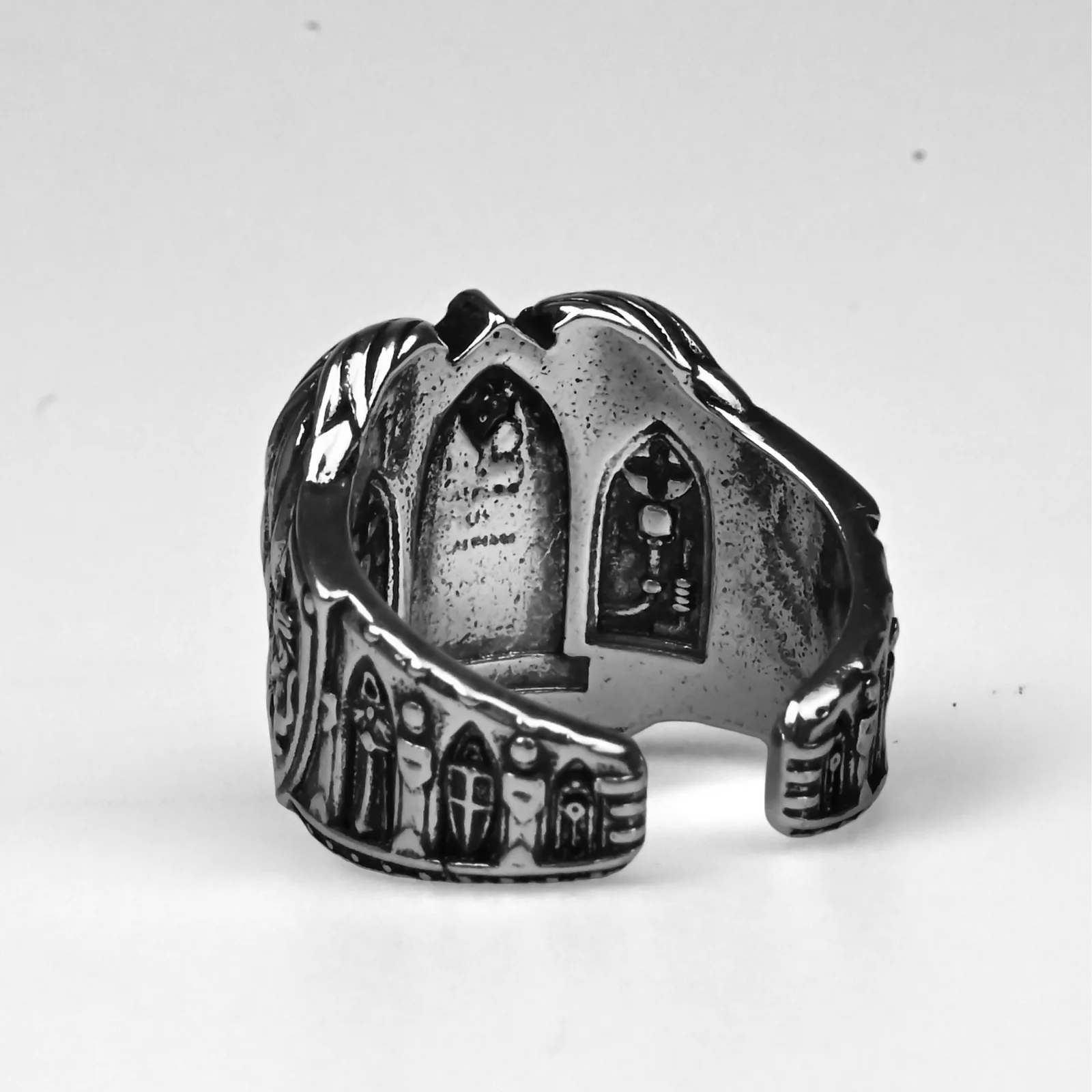 Dark Angels | Adjustable Size | Metal | Gaming Ring | Warhammer 40k thumbnail 4