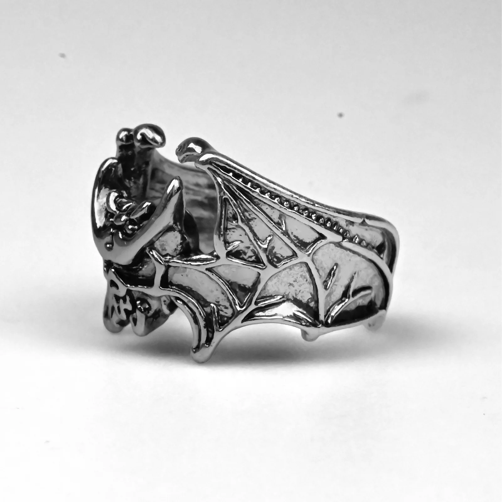 Night Lords | Adjustable Size | Metal | Gaming Ring | Warhammer 40k thumbnail 3