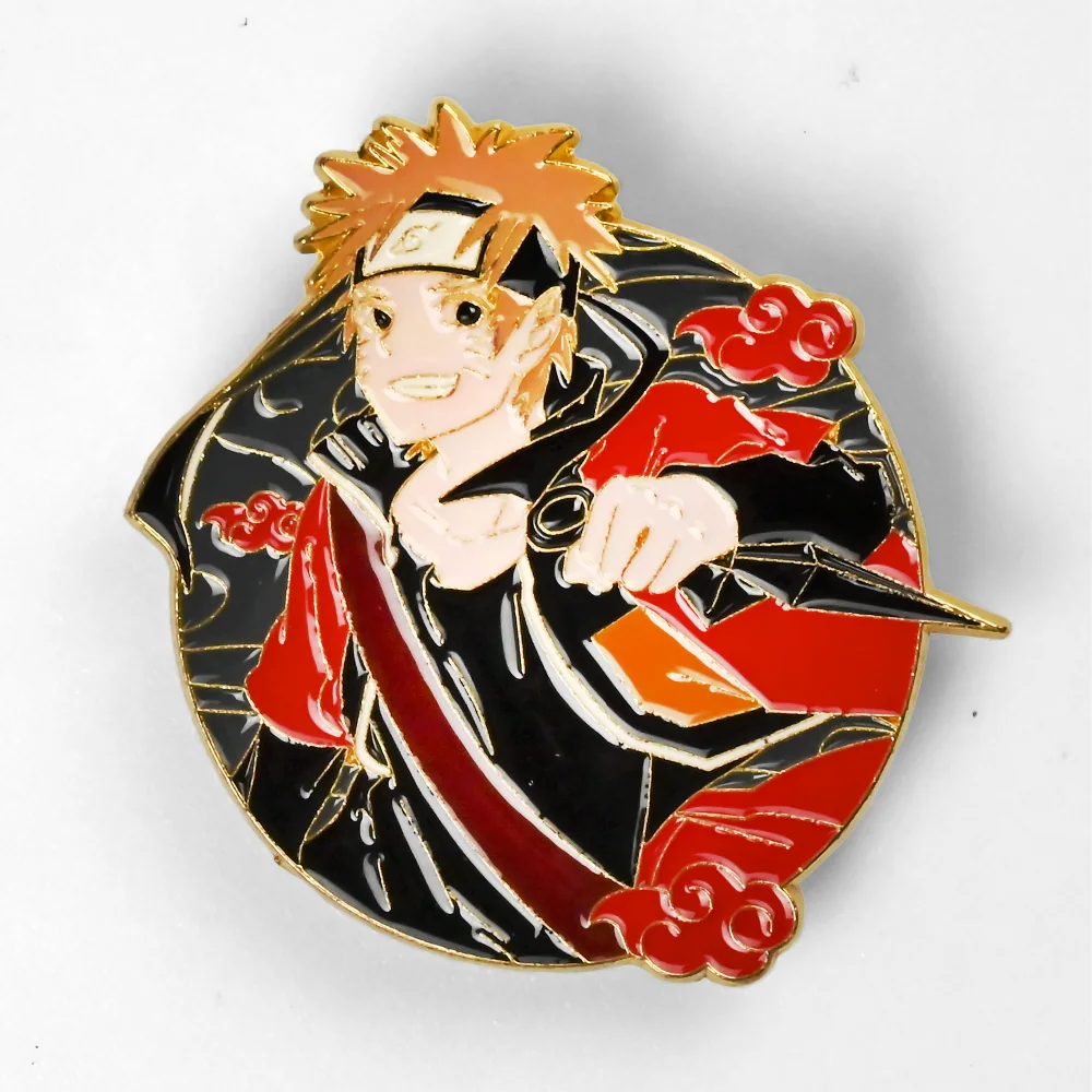 Naruto | 5 cm | Metal | Anime Pin | Naruto thumbnail 2