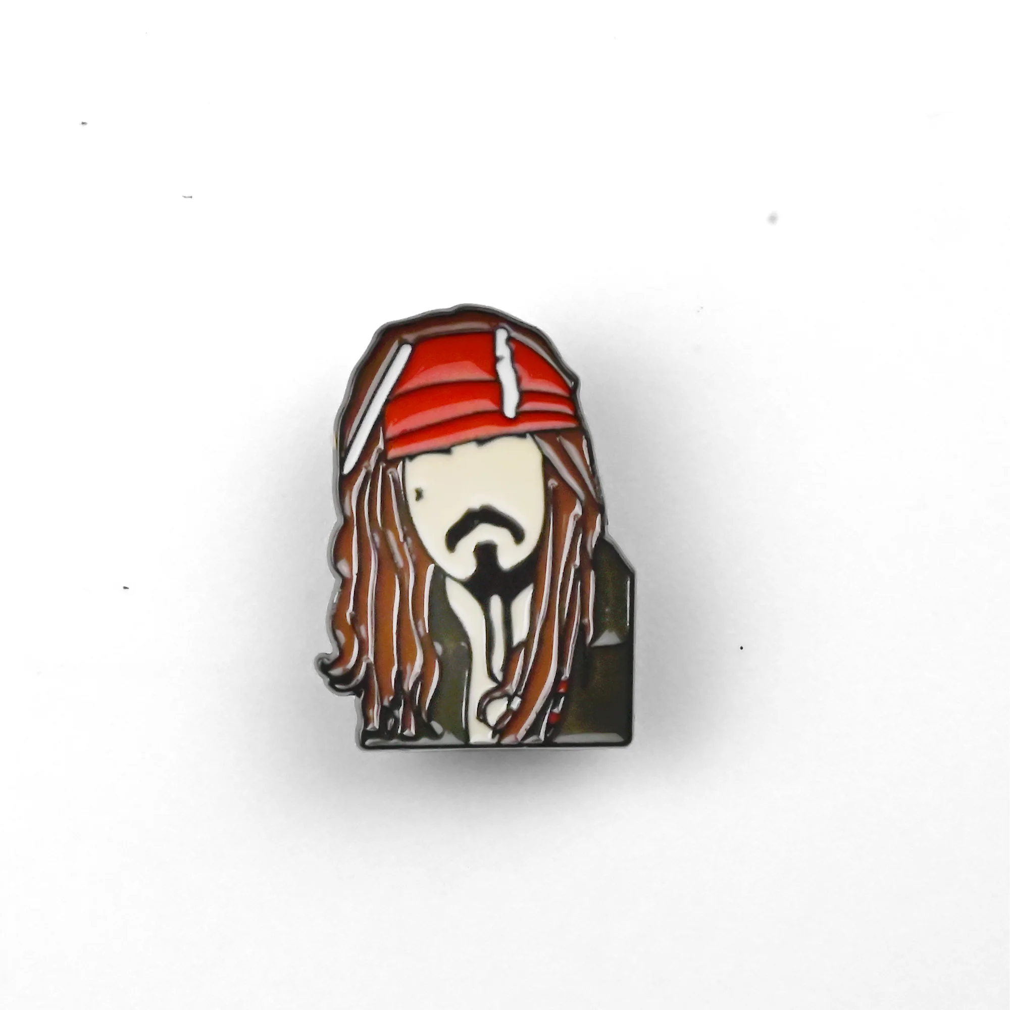 Jack Sparrow | 3 cm | Metal | Przypinka Filmowa | Pirates of the Caribbean thumbnail 2