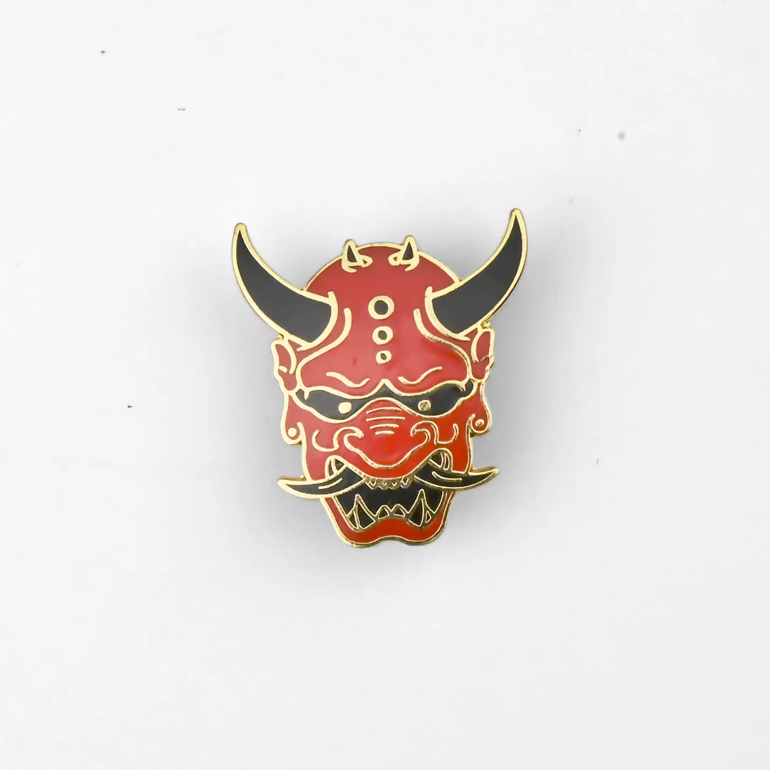 Hannya Demon | 5 cm | Metal | Pop Culture Pin | Japan thumbnail 2