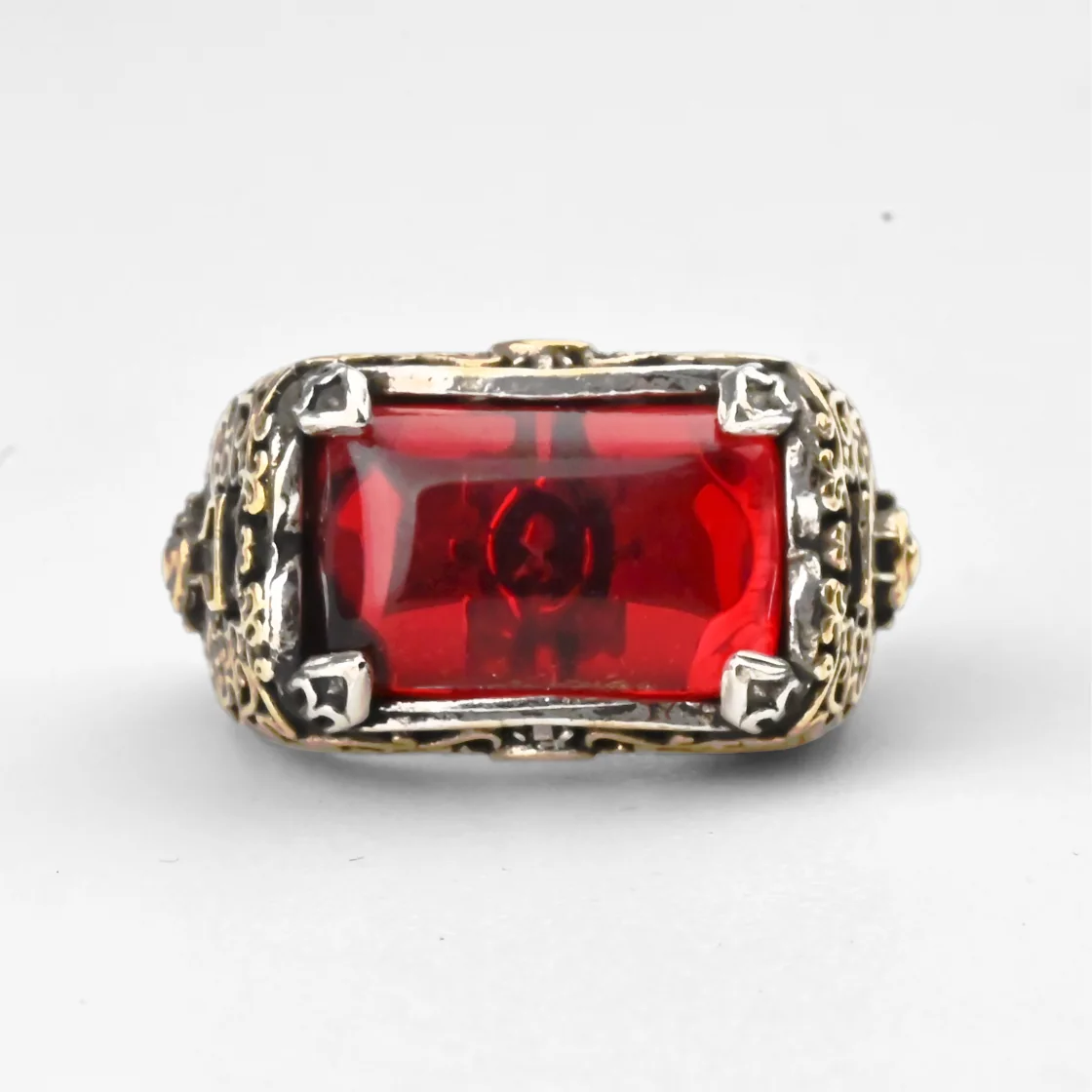Inquisition | Adjustable Size | Metal | Gaming Ring | Warhammer 40k thumbnail 2