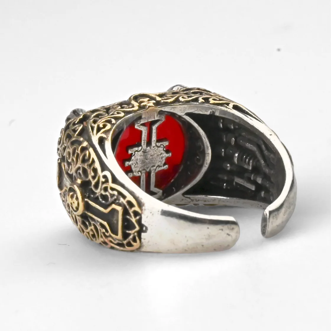 Inquisition | Adjustable Size | Metal | Gaming Ring | Warhammer 40k thumbnail 4
