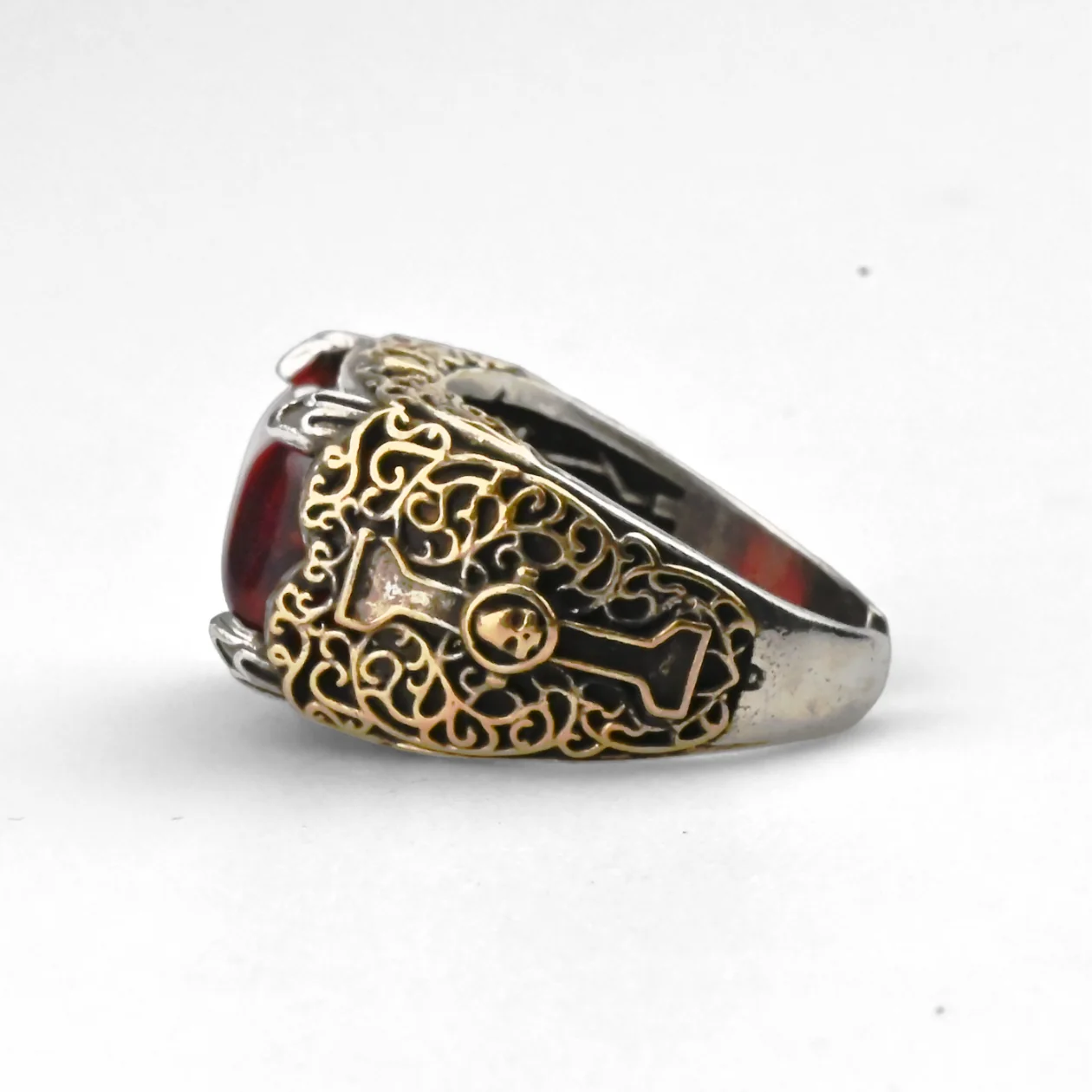 Inquisition | Adjustable Size | Metal | Gaming Ring | Warhammer 40k thumbnail 5