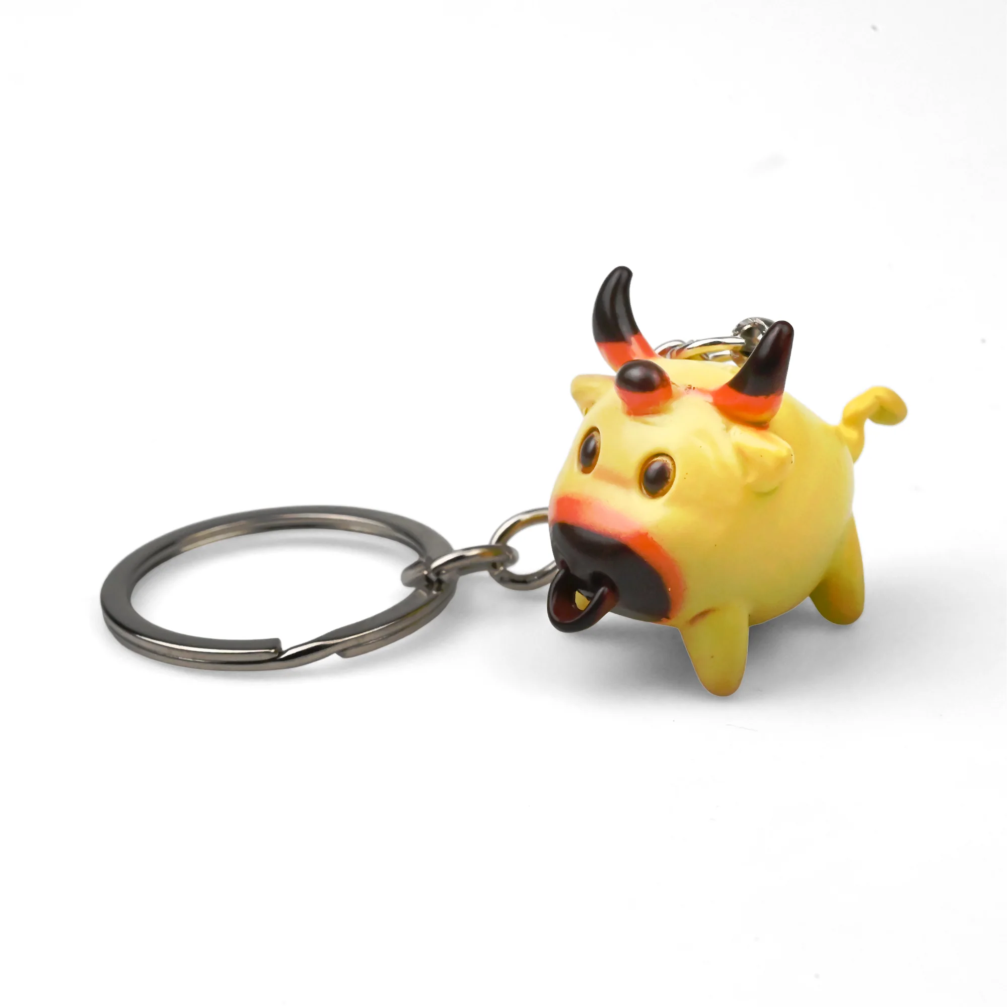 Cow Gun Buddy | 4 cm | Plastmetal | Gaming Keychain | Valorant image 1