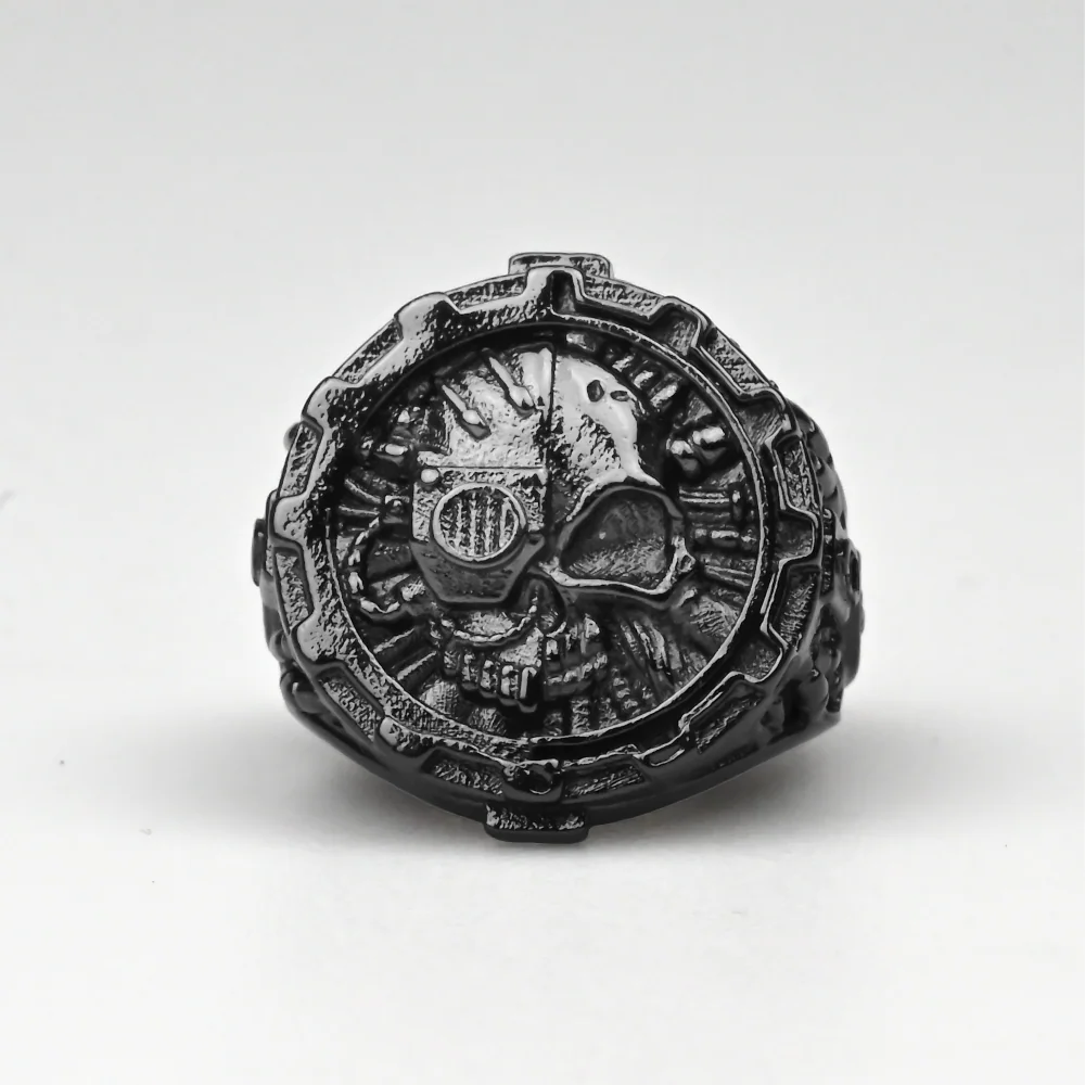 Mechanicus | Adjustable Size | Metal | Gaming Ring | Warhammer 40k thumbnail 2