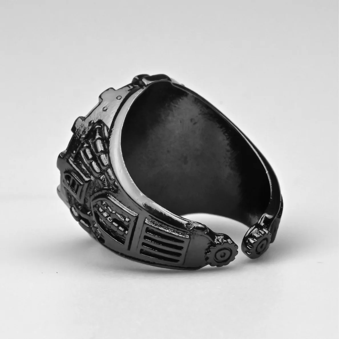 Mechanicus | Adjustable Size | Metal | Gaming Ring | Warhammer 40k thumbnail 4