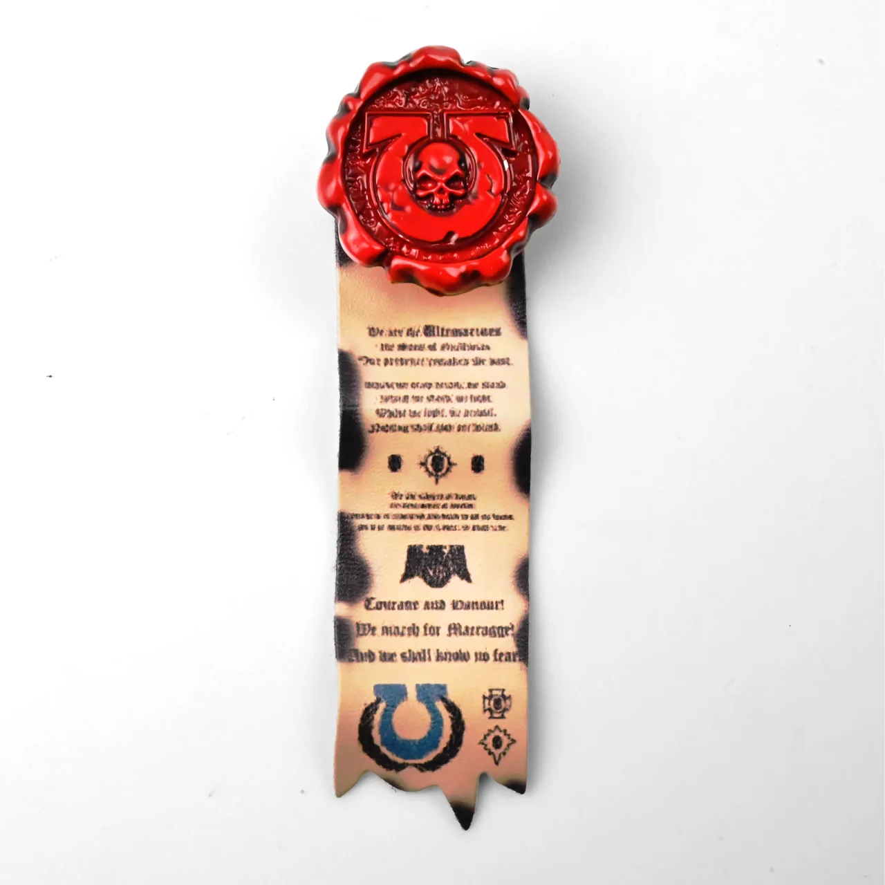 Seal Of Purity Ultramarines | 8 cm | Metal Resin | Gaming Pin | Warhammer 40k thumbnail 3