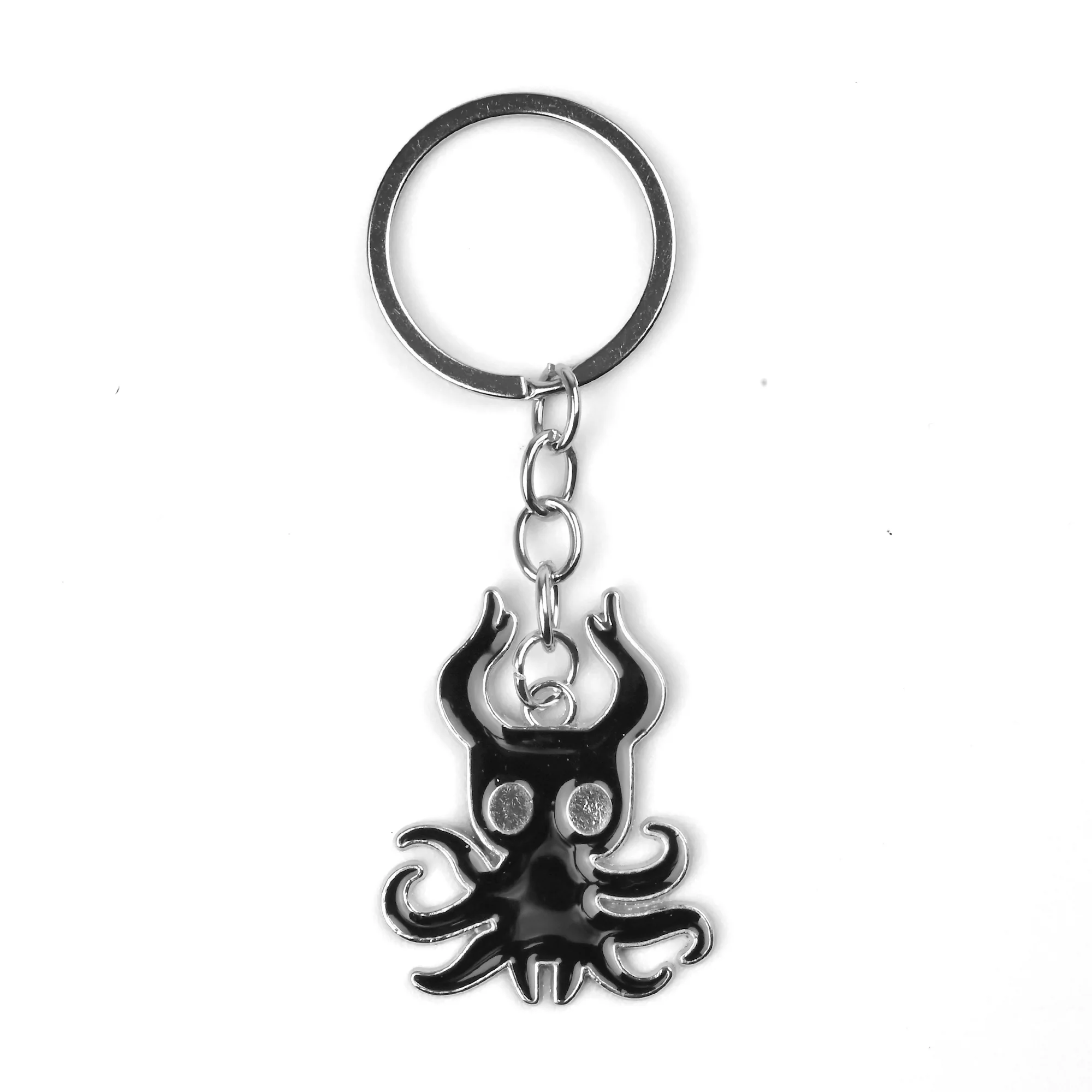 Ghost | 5 cm | Metal | Gaming Keychain | Hollow Knight thumbnail 2