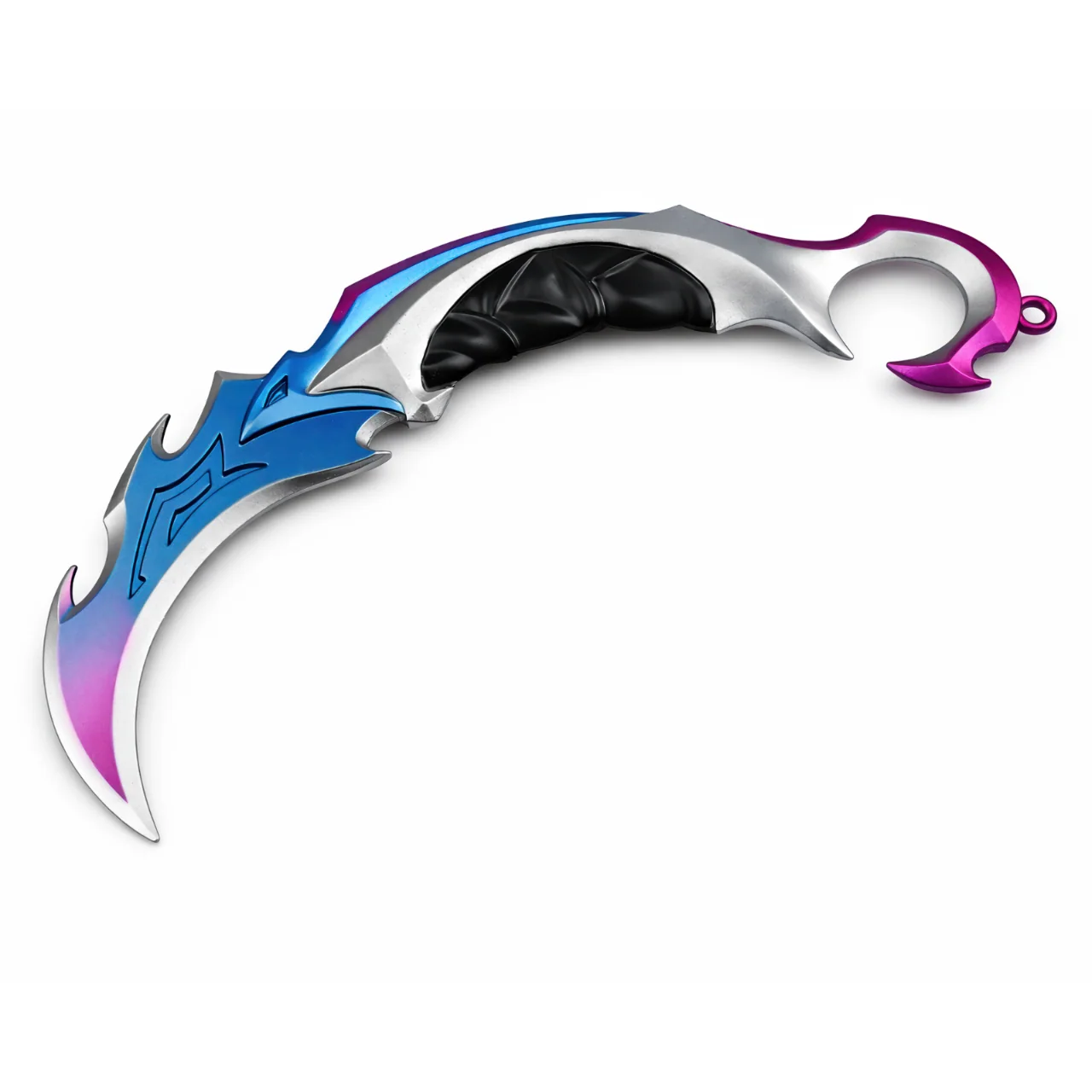 Reaver Karambit | 16 cm | Metal | Gaming Keychain | Valorant image 1