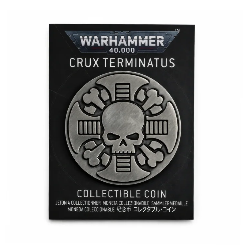 Crux Terminatus | 32 mm | Metal | Gaming Coins | Warhammer 40k thumbnail 2