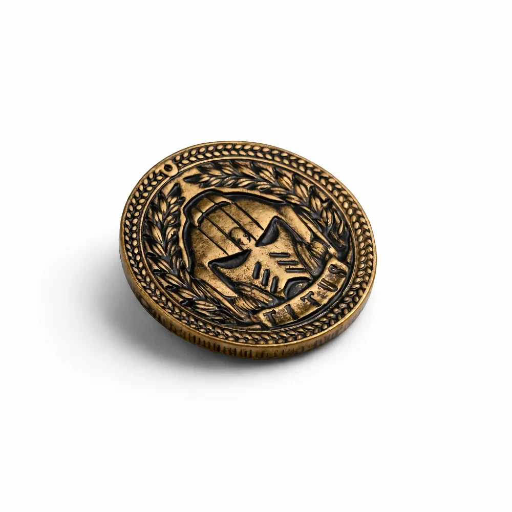 Titus | 4 cm | Metal | Monety Gamingowe | Warhammer 40k image 1