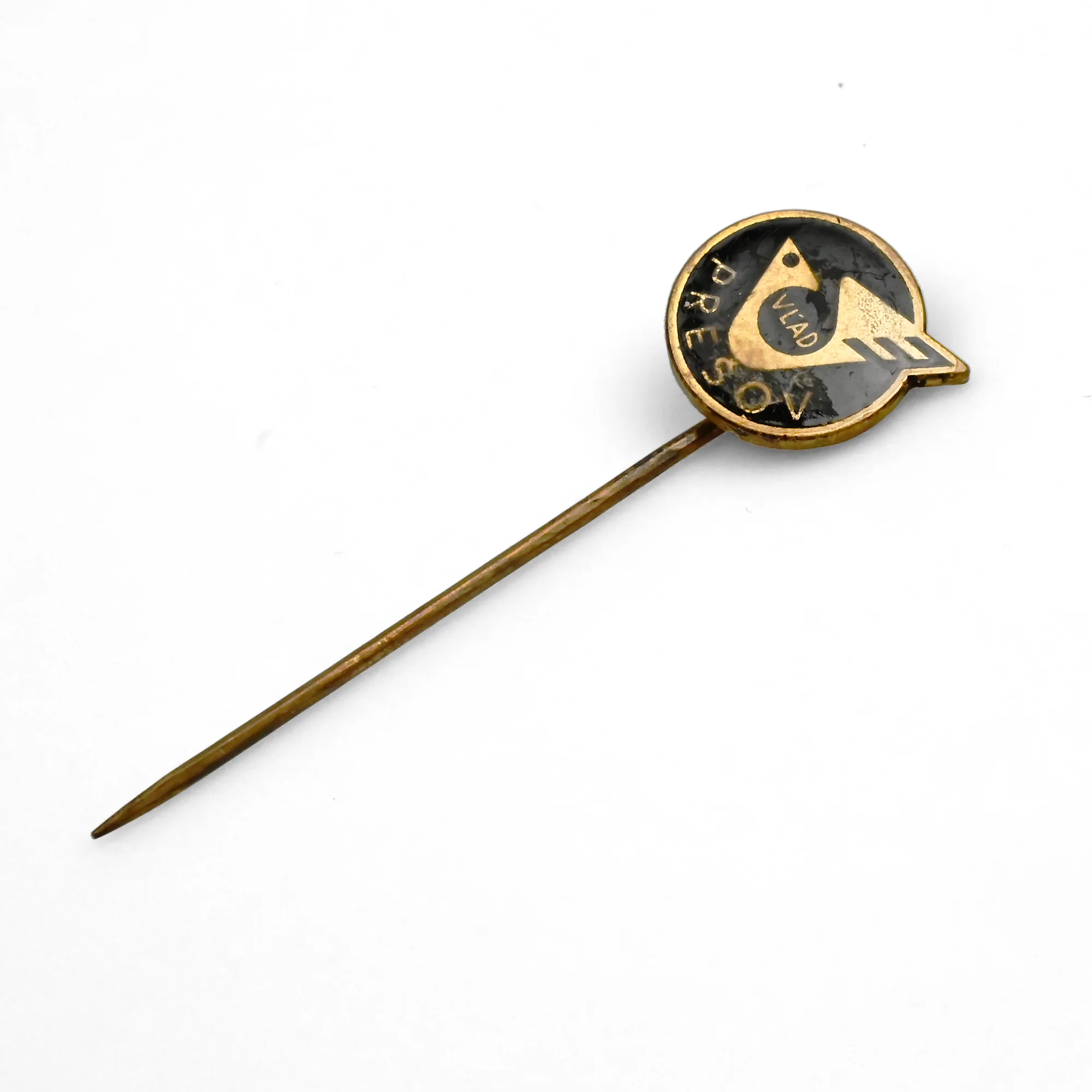 Vlad Presov | 1.7 cm | Metal | Przypinka Vintage | Socrealism Industry image 1