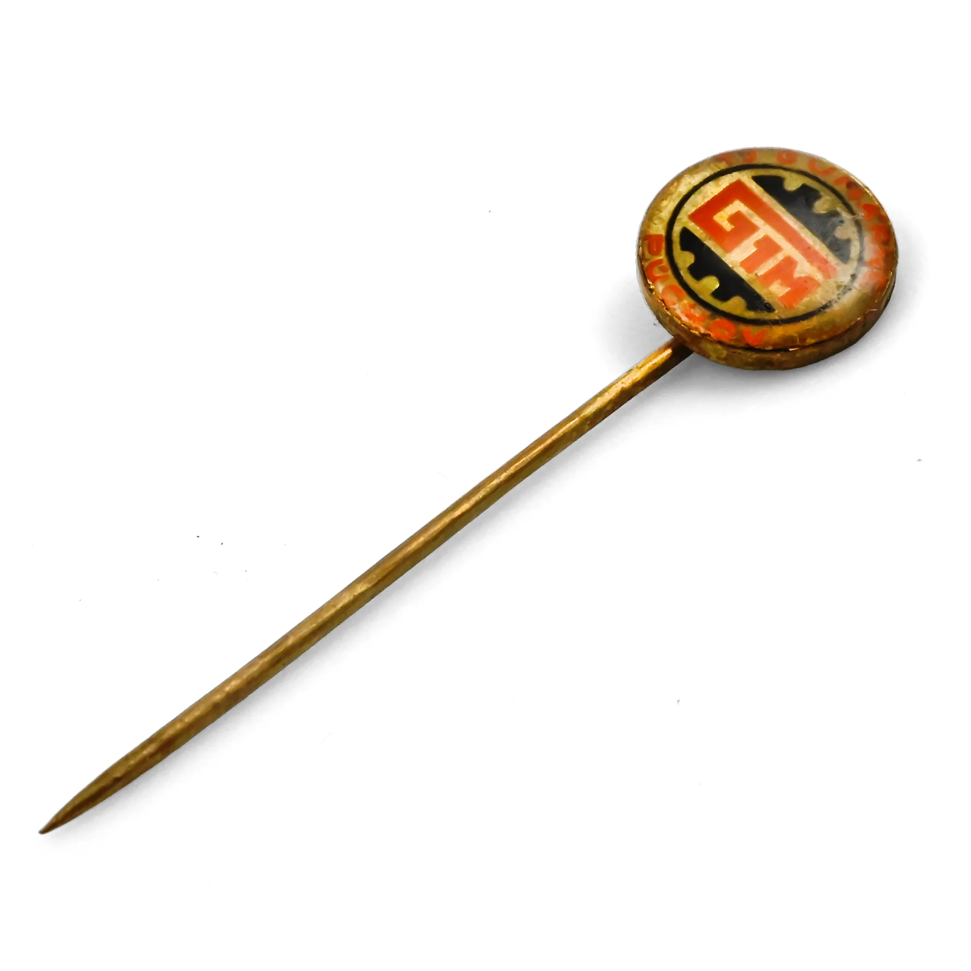 CP | 1.5 cm | Metal | Vintage Pin | Socrealism Industry image 1