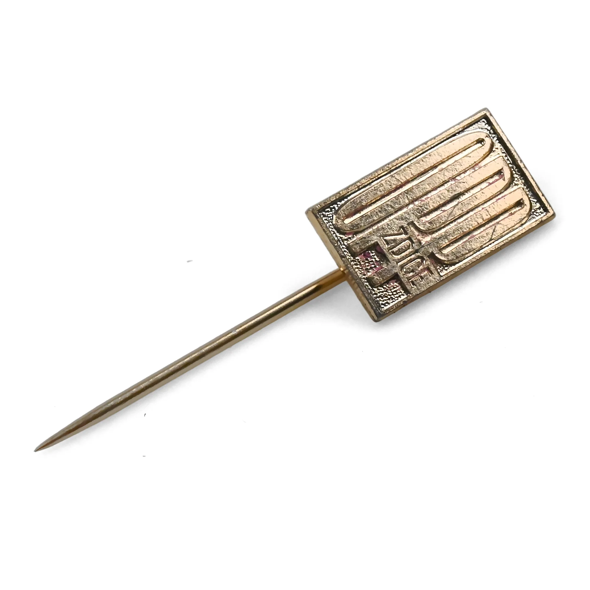Zdice | 1.5 cm | Metal | Vintage Pin | Socrealism Industry image 1