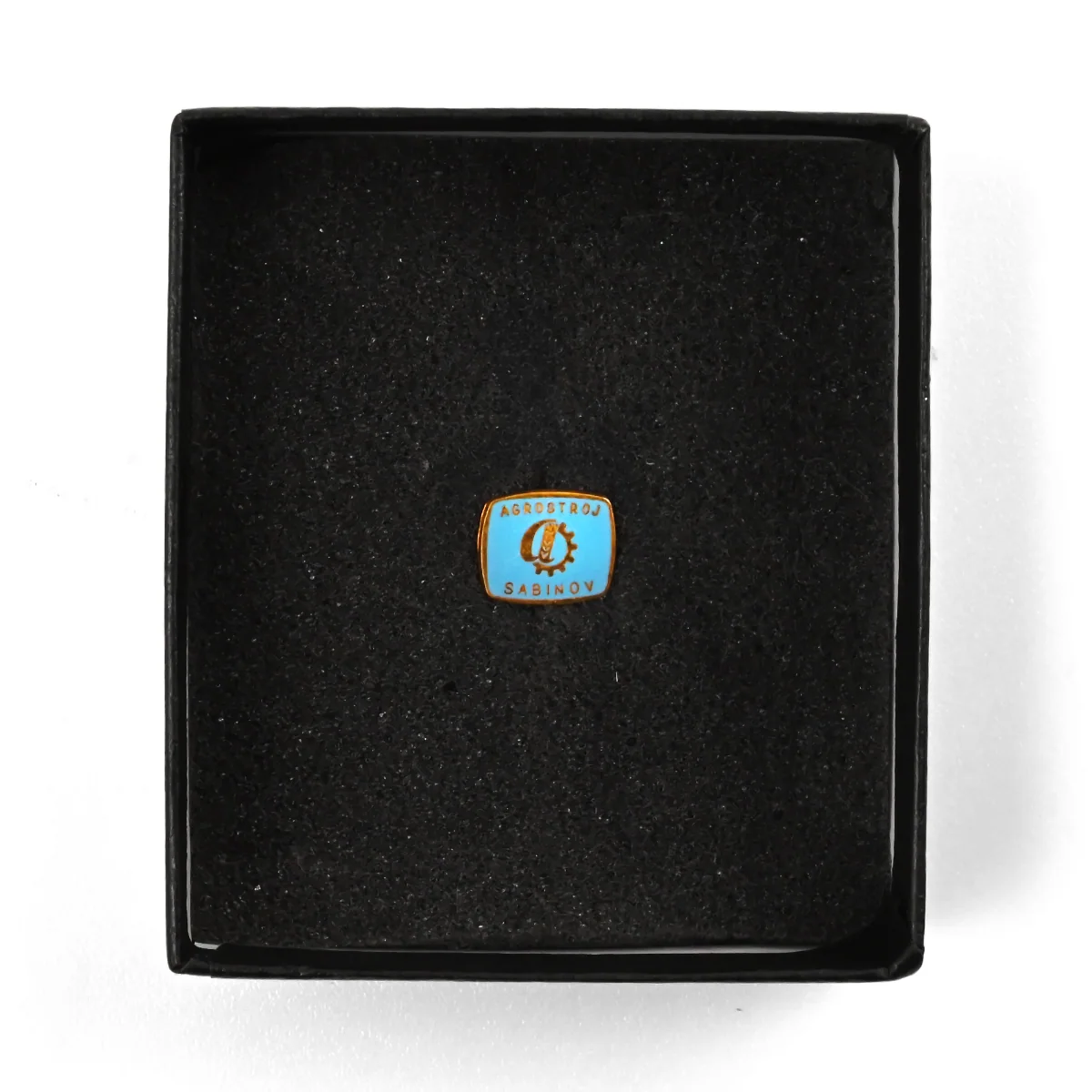 Agrostroj Sabinov | 1.5 cm | Metal | Vintage Pin | Socrealism Industry thumbnail 2