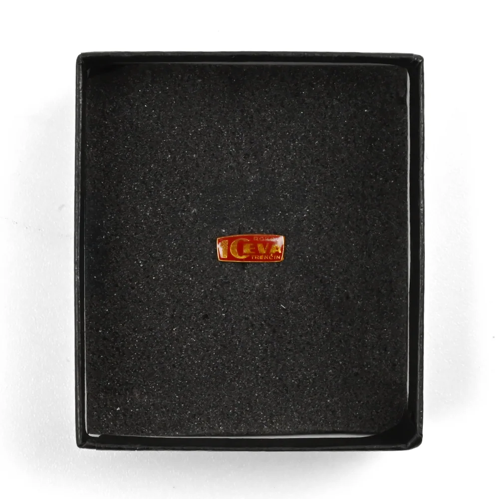 Eva Trencin | 1 cm | Metal | Vintage Pin | Socrealism Industry thumbnail 2