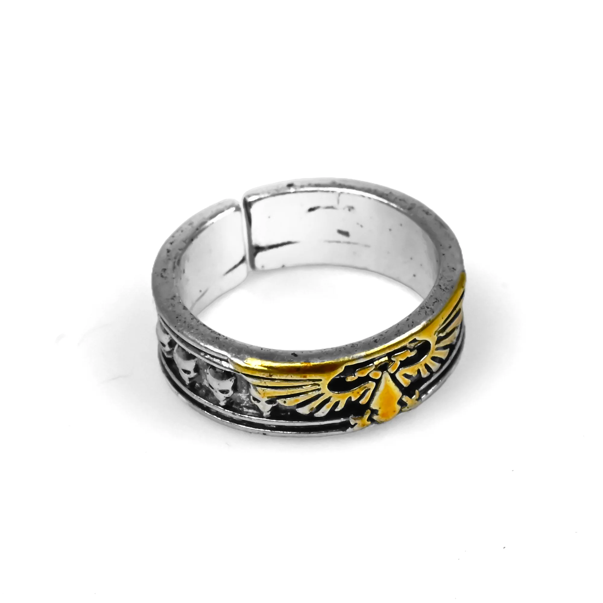 Space Marine | Adjustable Size | Metal | Gaming Ring | Warhammer 40k thumbnail 2