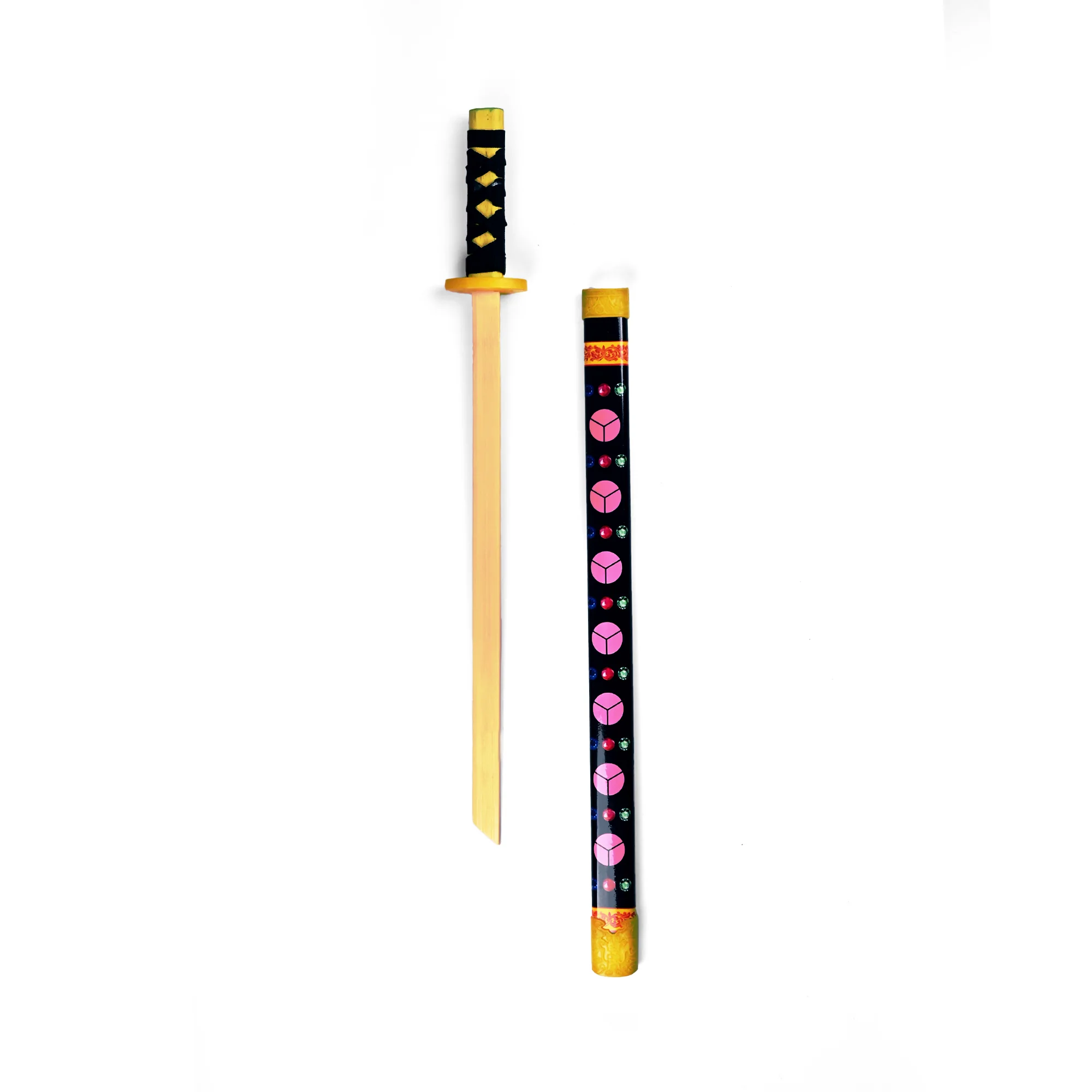 Sword | 55 cm | Wood | Wooden Toy Katana | Samurai thumbnail 2