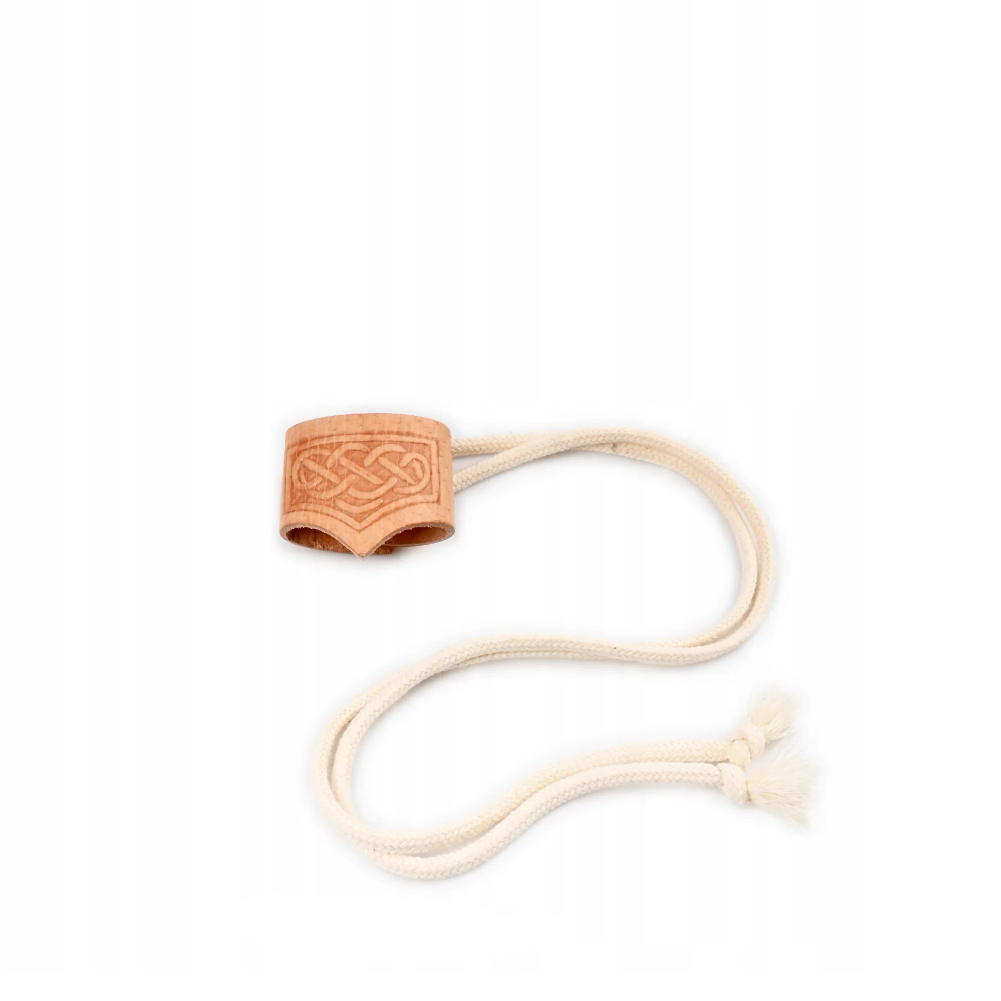 Sword and Leather Pendant | 50 cm | Wood Leather | Wooden Toy Sword | Knight thumbnail 2