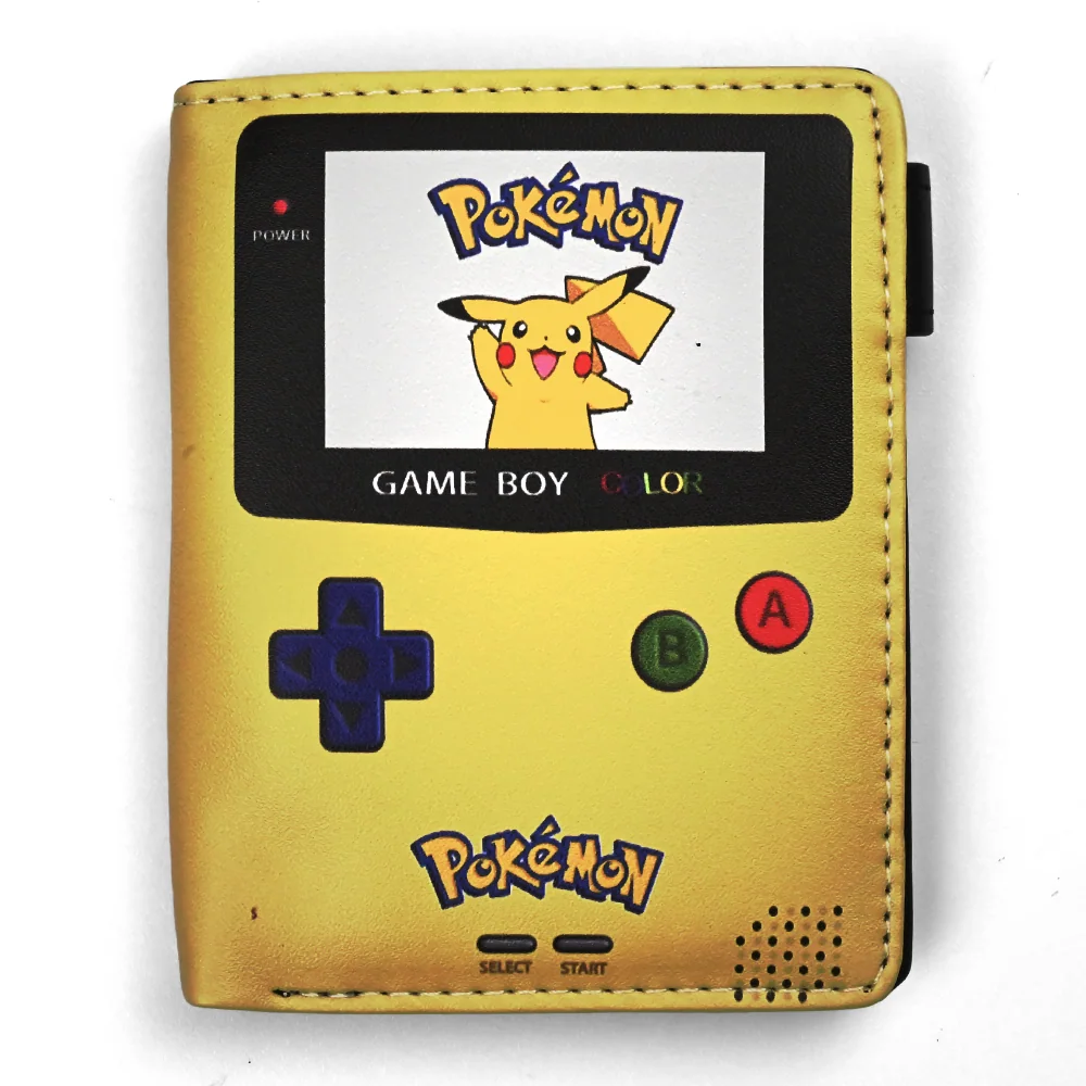 Pikachu | 13 cm | Faux Leather | Anime Wallet | Gameboy Pokemon thumbnail 2