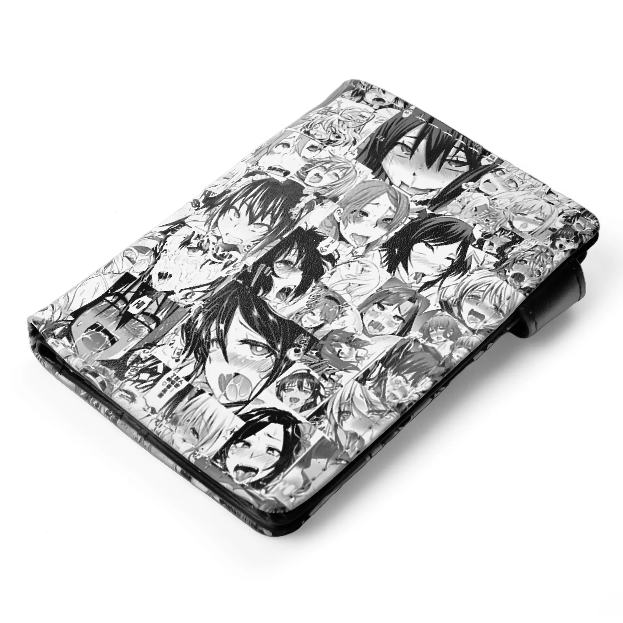 Ahegao Ecchi Pleasure Face | 13 cm | Faux Leather | Anime Wallet | Hentai image 1