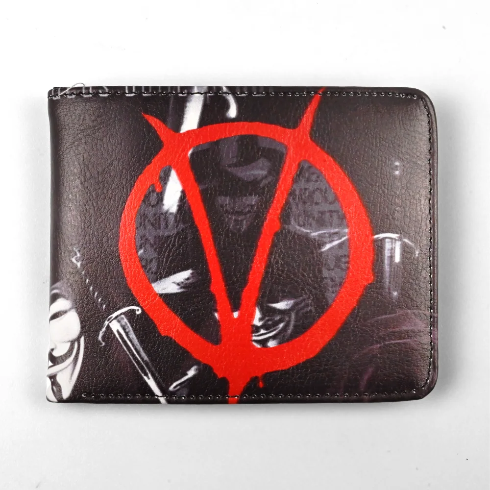 V | 13 cm | Faux Leather | Movie Wallet | V for Vendetta thumbnail 2