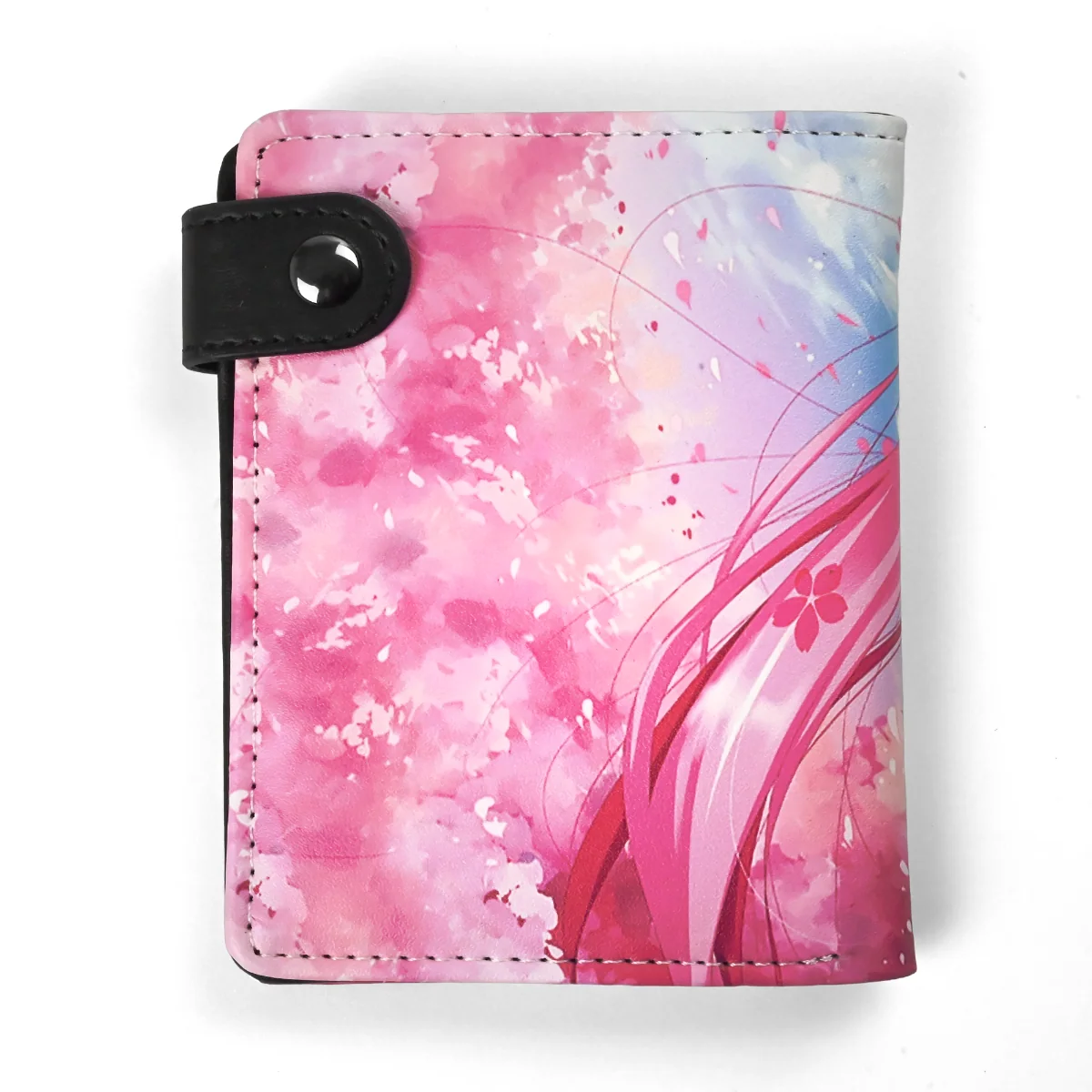 Pink | 13 cm | Faux Leather | Anime Wallet | Hatsune Miku thumbnail 3